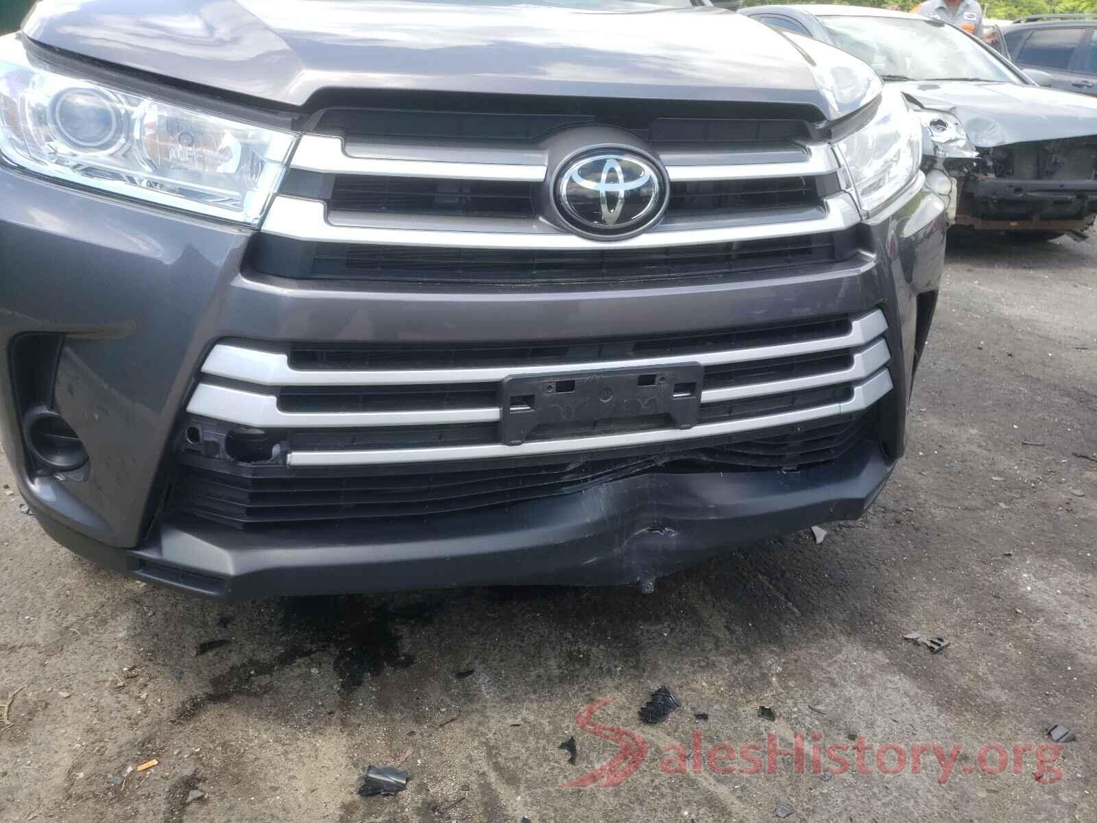 5TDBZRFH5KS960379 2019 TOYOTA HIGHLANDER