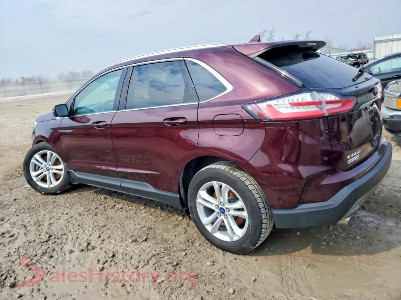 2019 FORD EDGE VIN 2FMPK4J94KBC75252, front view
