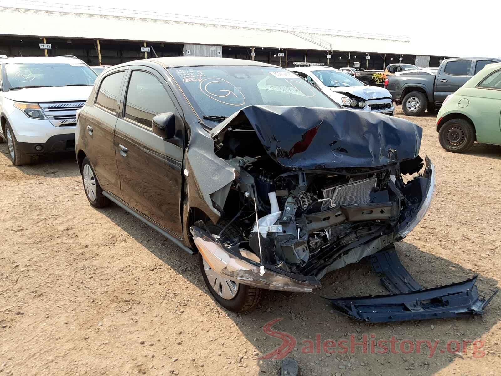 ML32AUHJ2MH001252 2021 MITSUBISHI MIRAGE