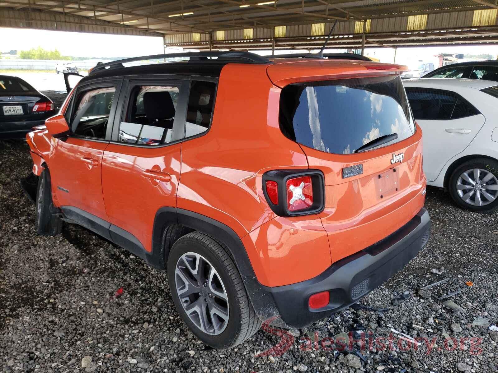 ZACCJABT7GPC60861 2016 JEEP RENEGADE