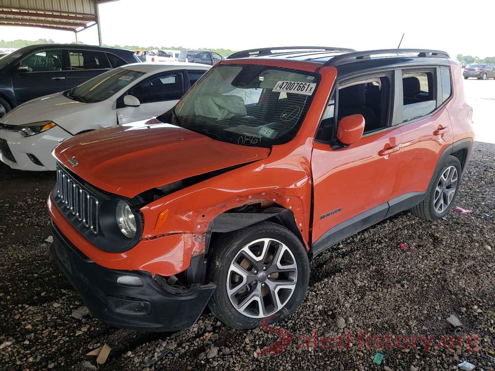 ZACCJABT7GPC60861 2016 JEEP RENEGADE