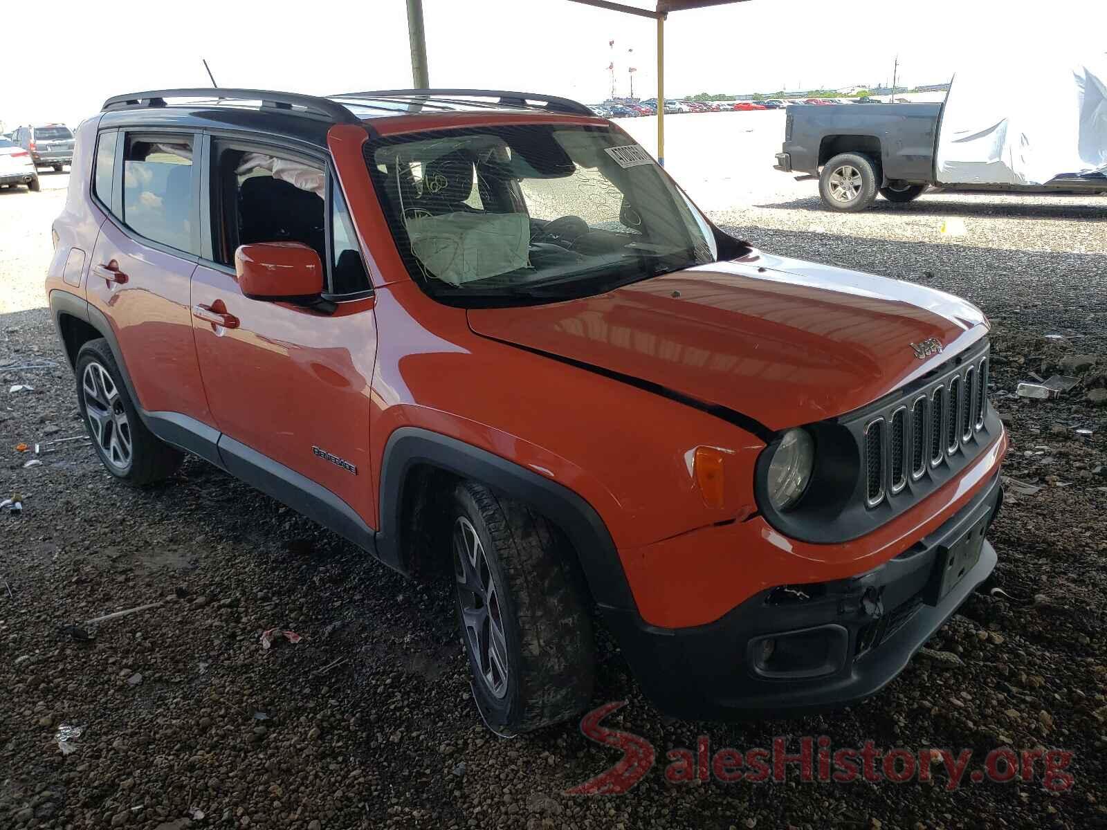 ZACCJABT7GPC60861 2016 JEEP RENEGADE