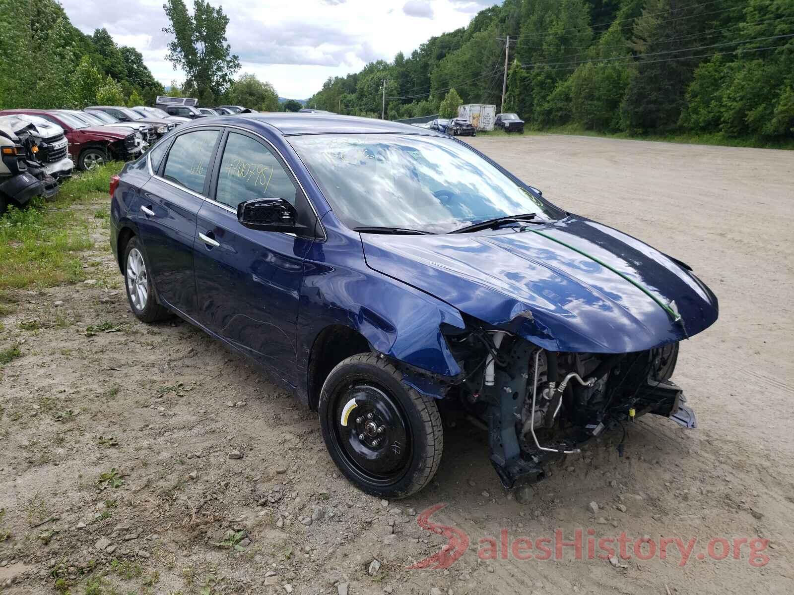 3N1AB7AP2KY280308 2019 NISSAN SENTRA