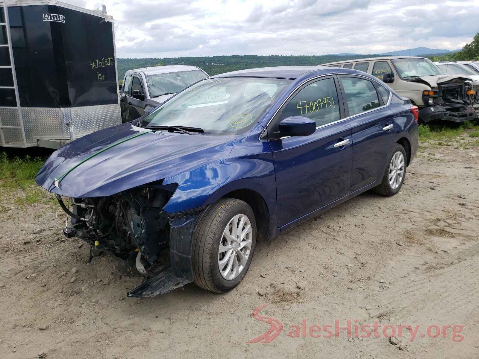 3N1AB7AP2KY280308 2019 NISSAN SENTRA