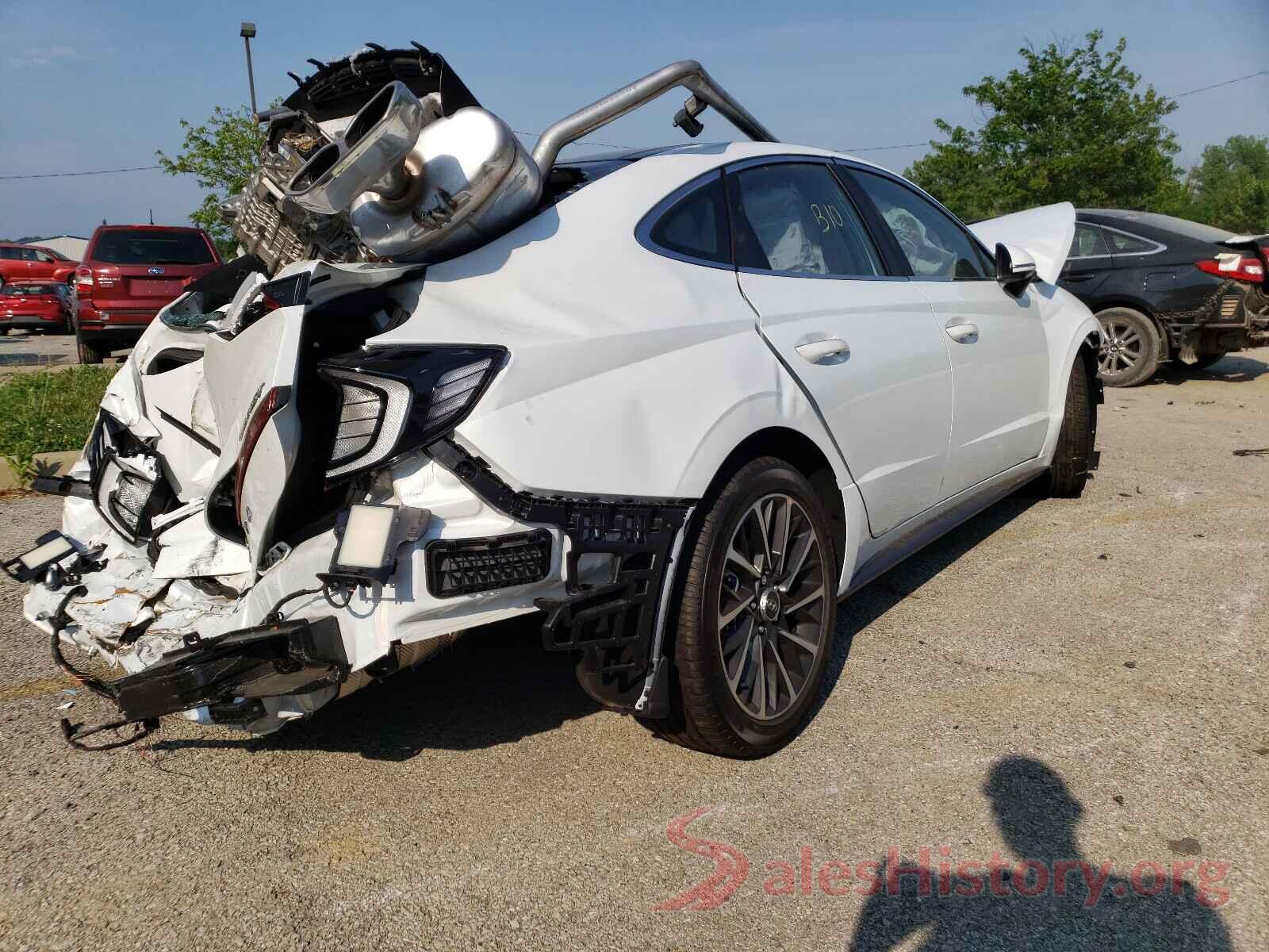 5NPEH4J20MH103031 2021 HYUNDAI SONATA