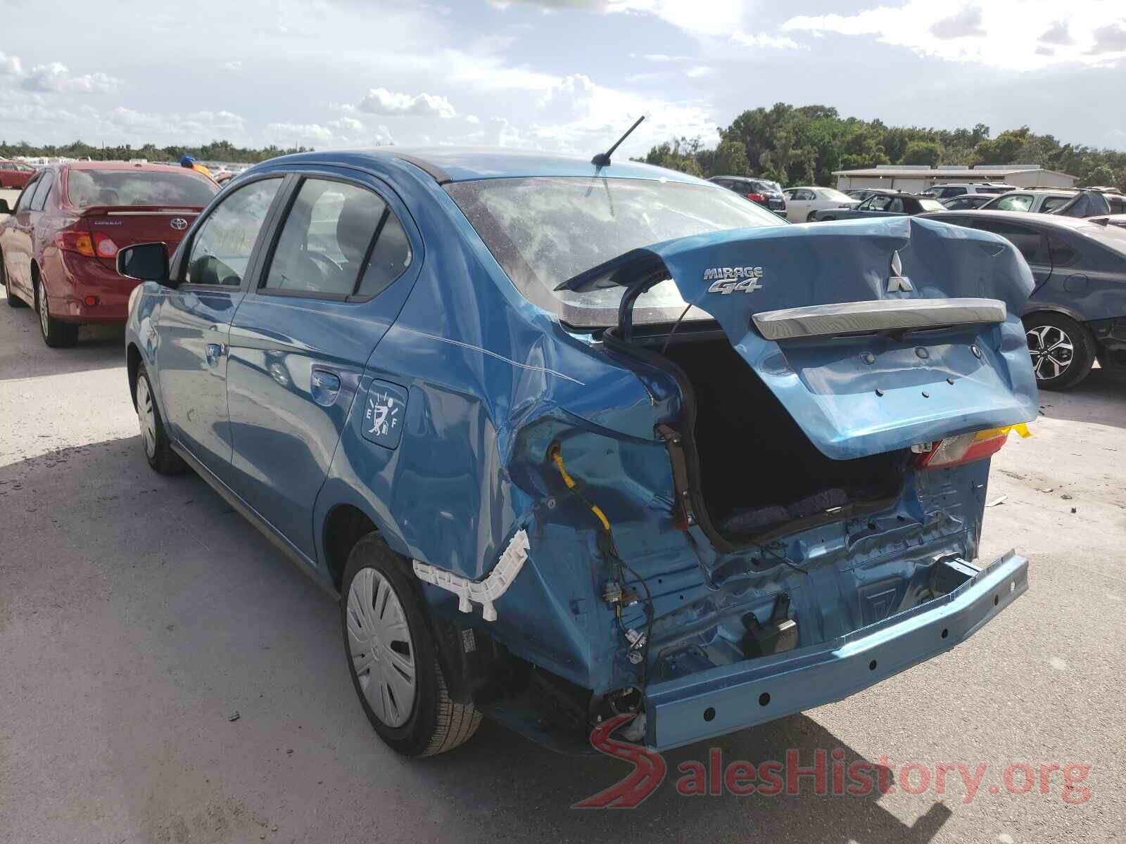 ML32F3FJ6LHF05240 2020 MITSUBISHI MIRAGE