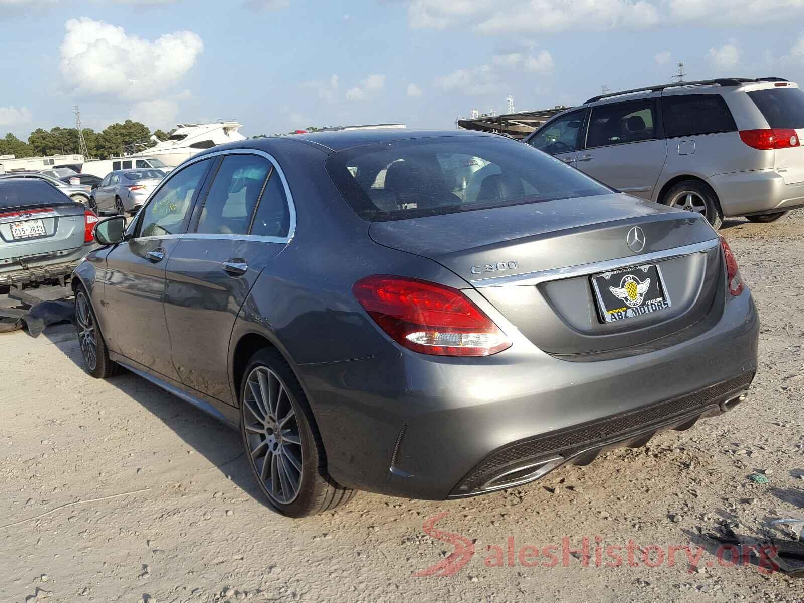 55SWF4JB7HU228556 2017 MERCEDES-BENZ C CLASS