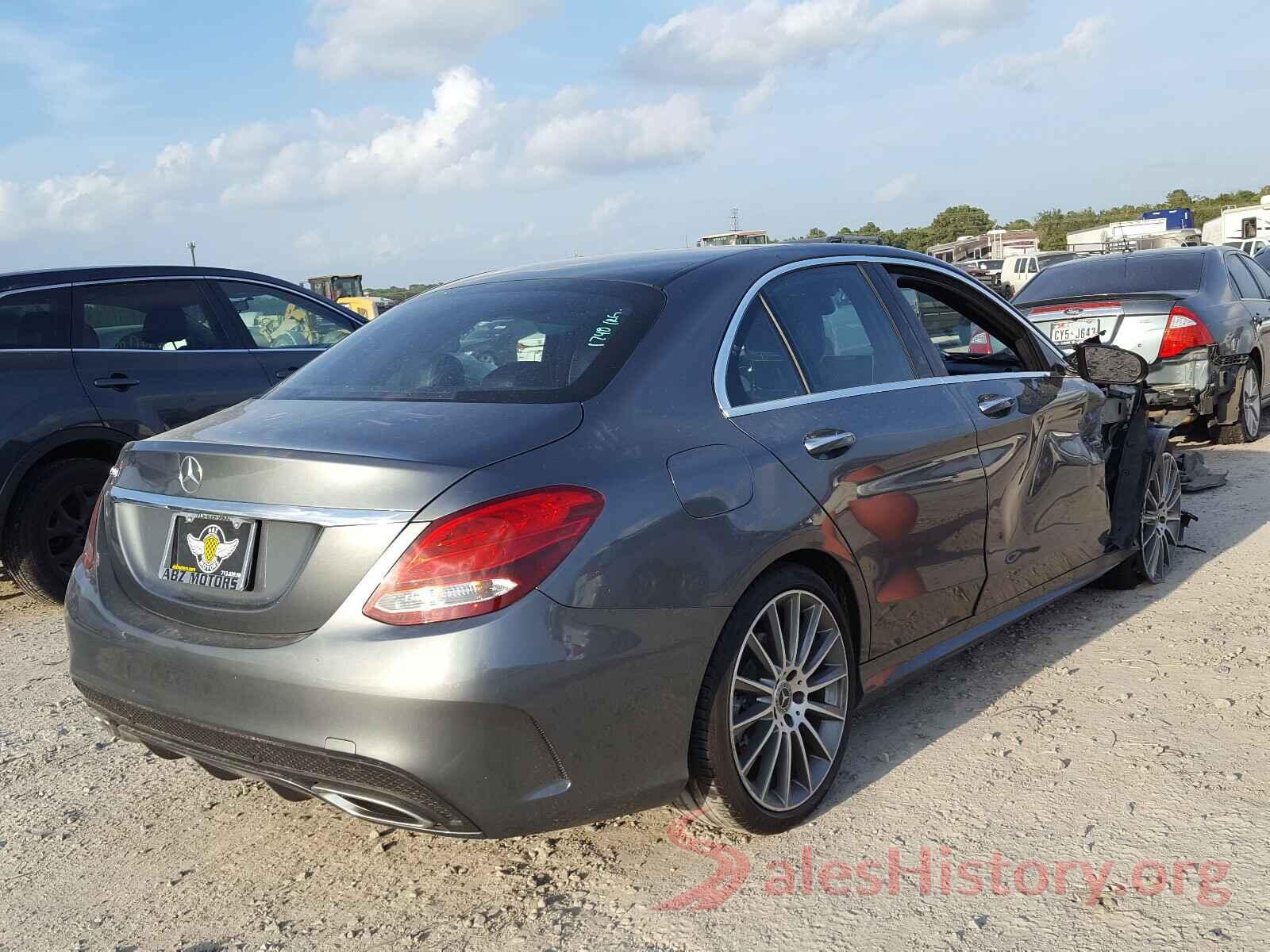 55SWF4JB7HU228556 2017 MERCEDES-BENZ C CLASS