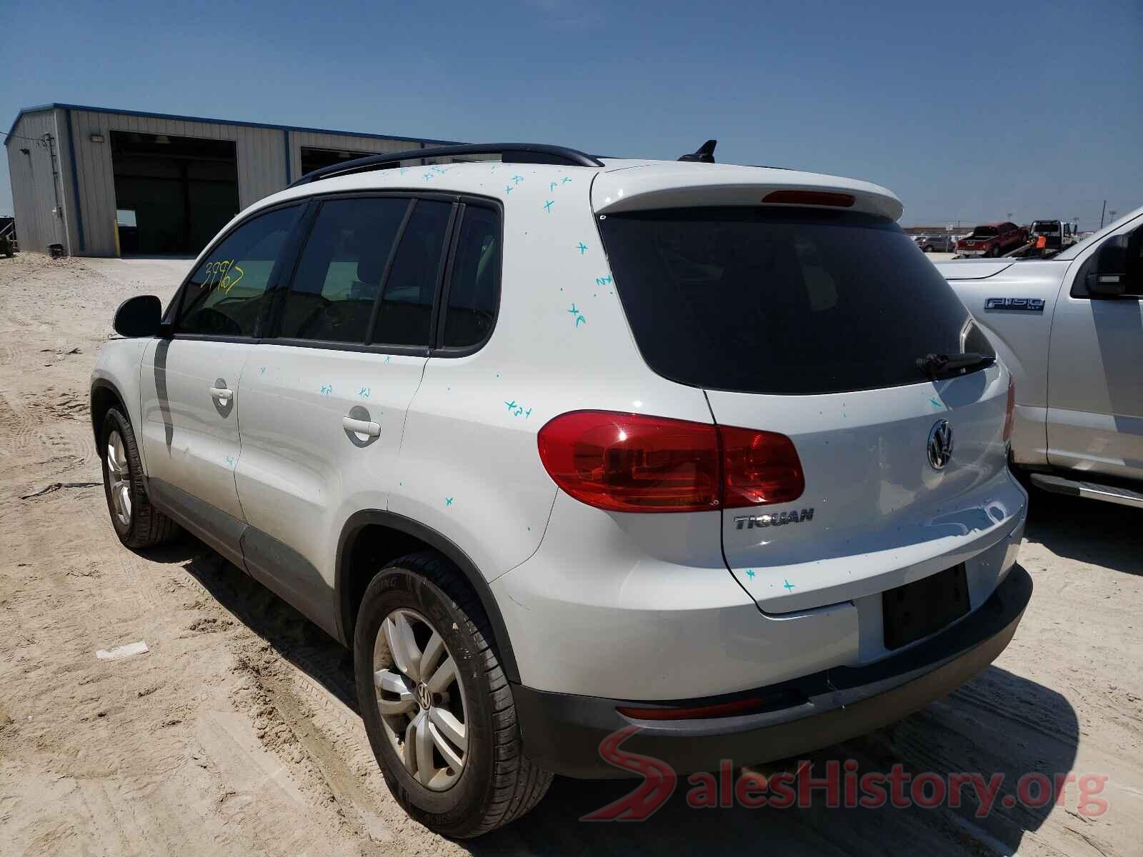 WVGAV7AX8HK024925 2017 VOLKSWAGEN TIGUAN