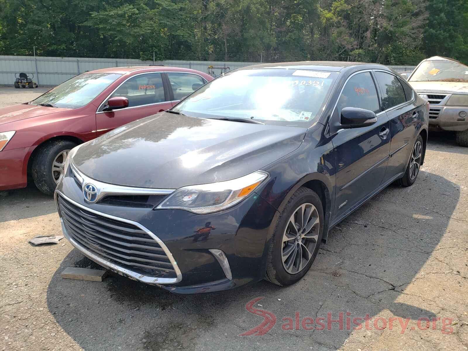 4T1BD1EB8GU050351 2016 TOYOTA AVALON