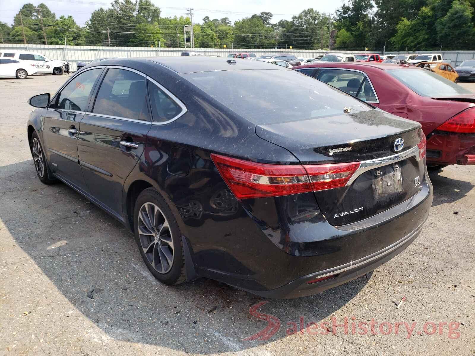 4T1BD1EB8GU050351 2016 TOYOTA AVALON