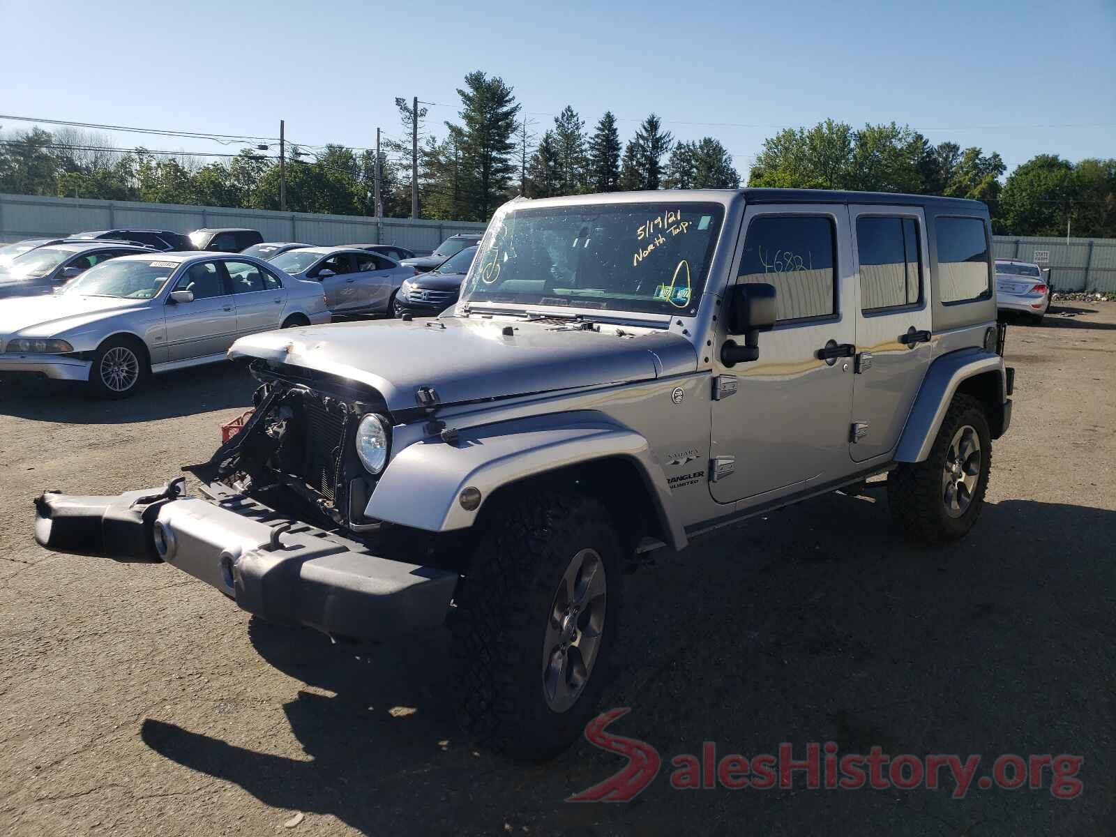 1C4HJWEGXGL200854 2016 JEEP WRANGLER