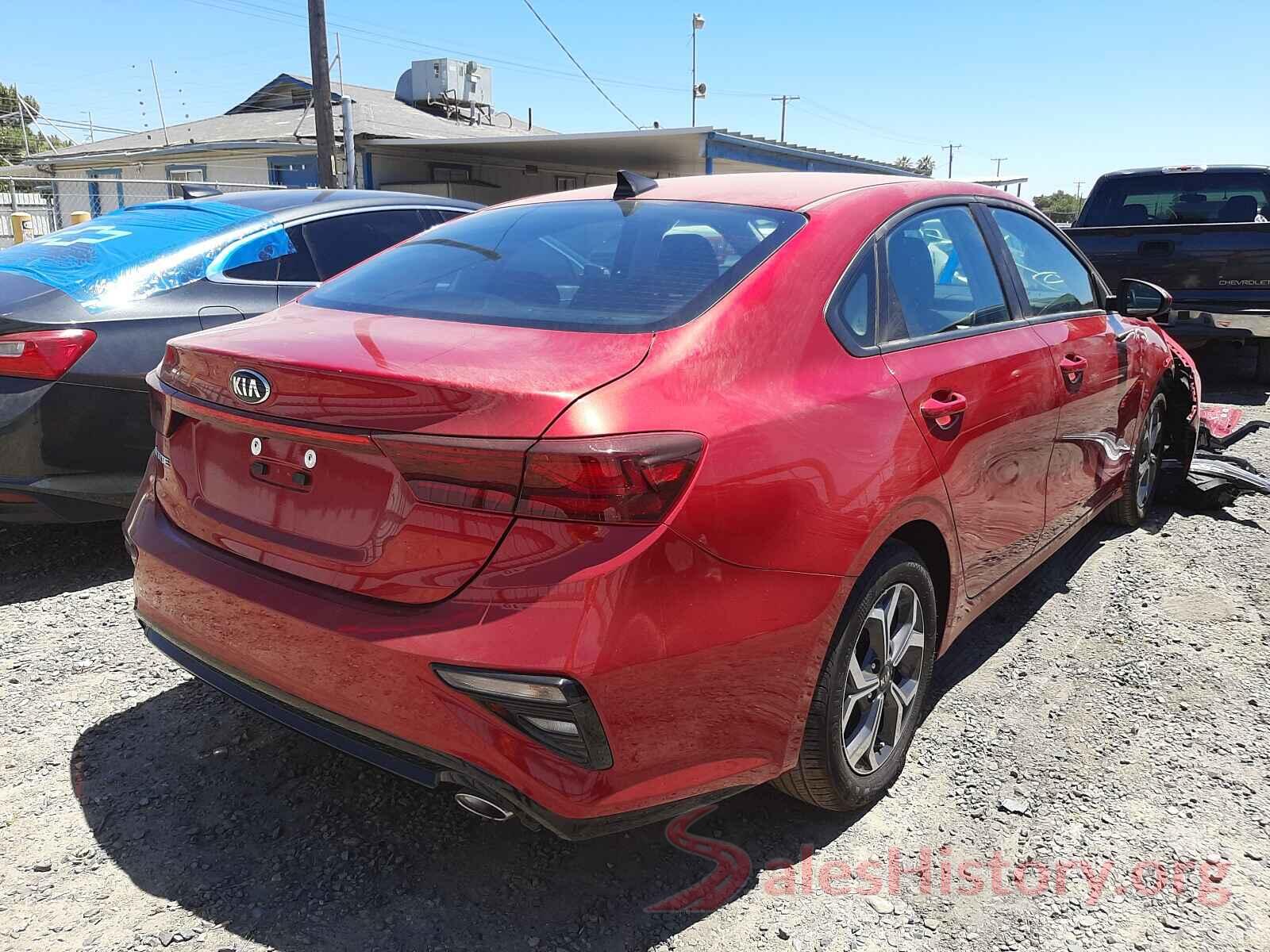 3KPF24AD8LE207535 2020 KIA FORTE