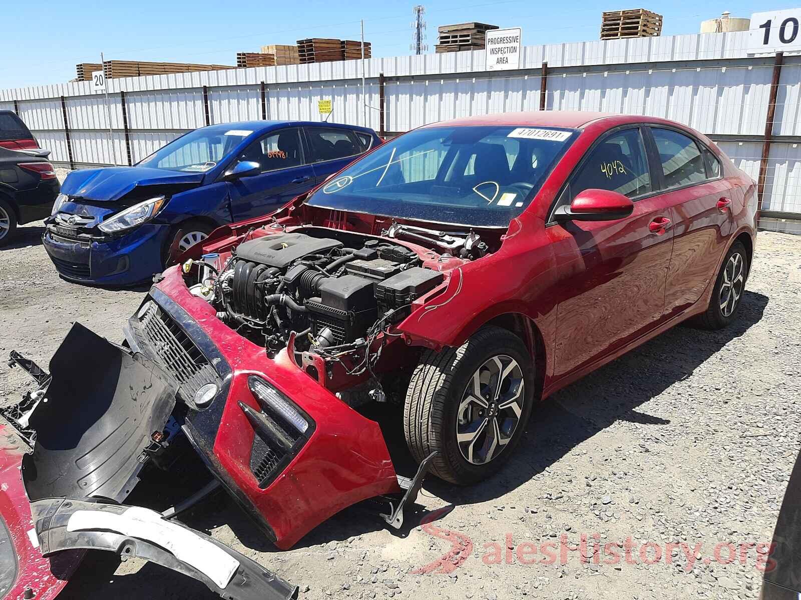 3KPF24AD8LE207535 2020 KIA FORTE