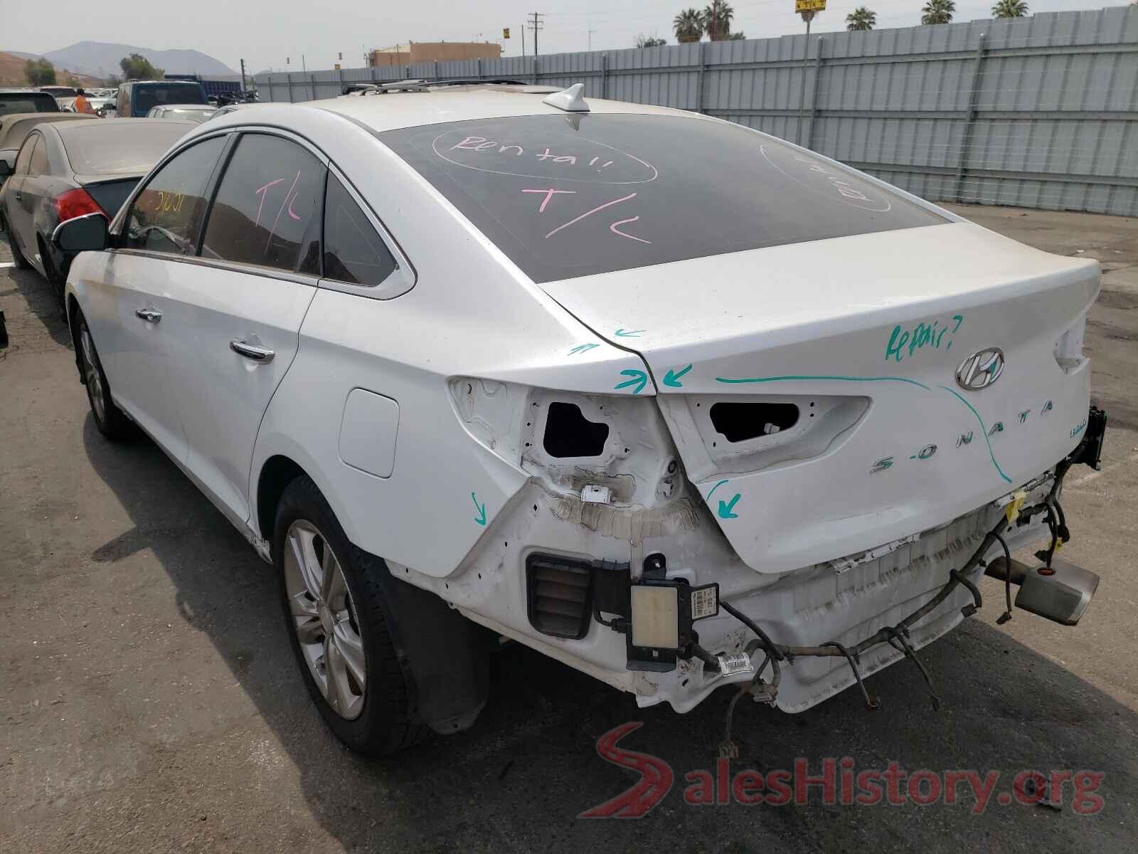 5NPE34AF3JH663753 2018 HYUNDAI SONATA