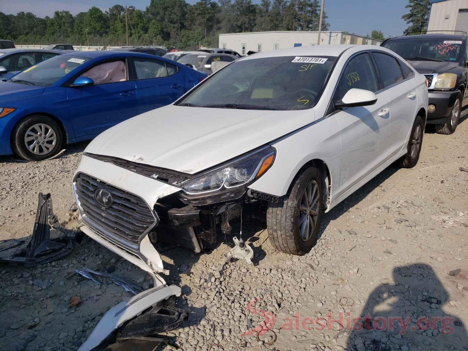 5NPE24AF8KH764887 2019 HYUNDAI SONATA