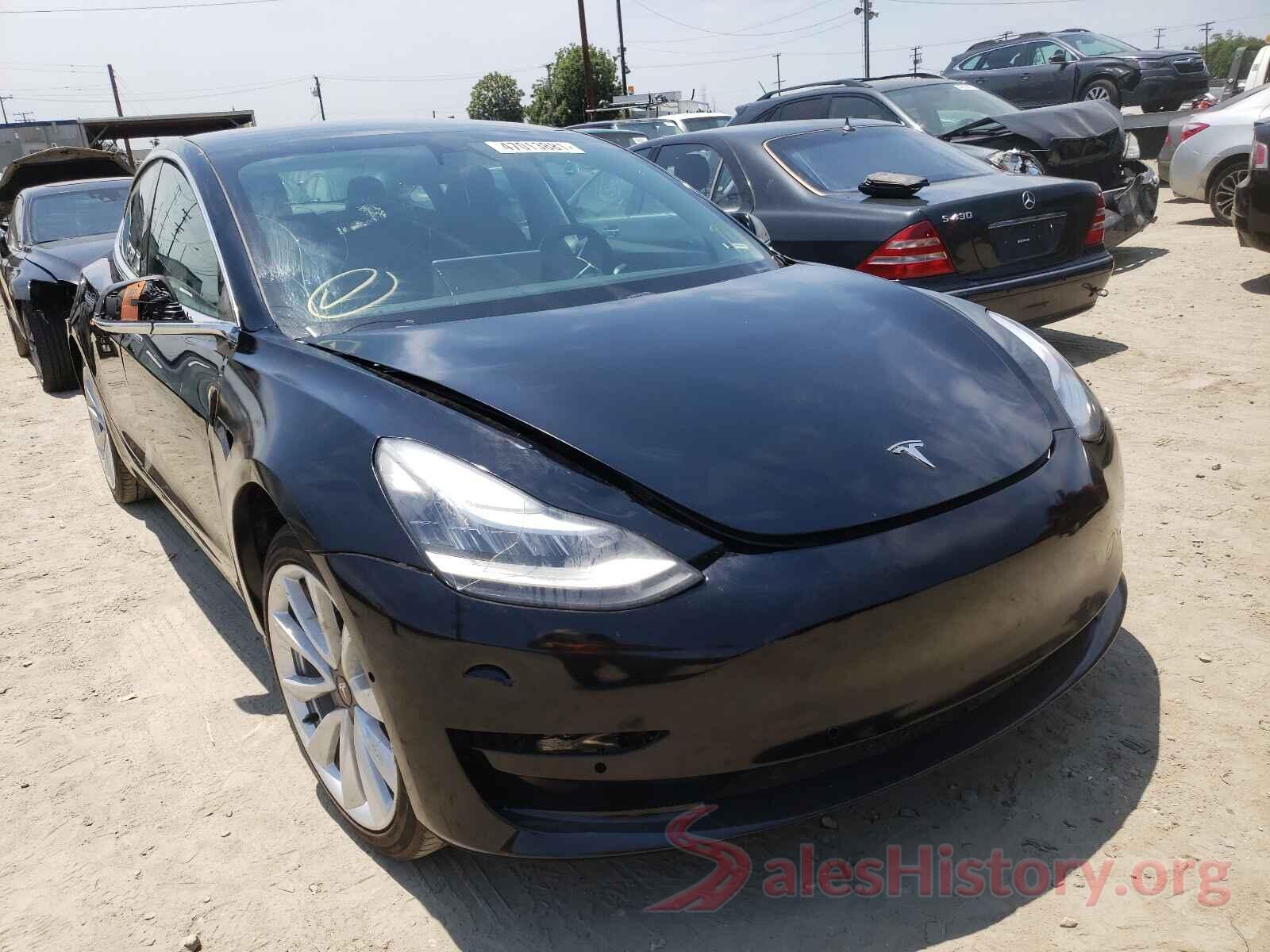 5YJ3E1EAXKF412551 2019 TESLA MODEL 3