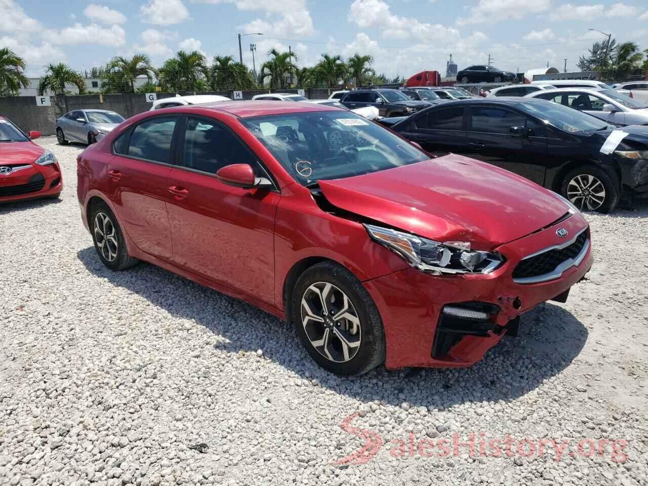 3KPF24AD2LE256858 2020 KIA FORTE