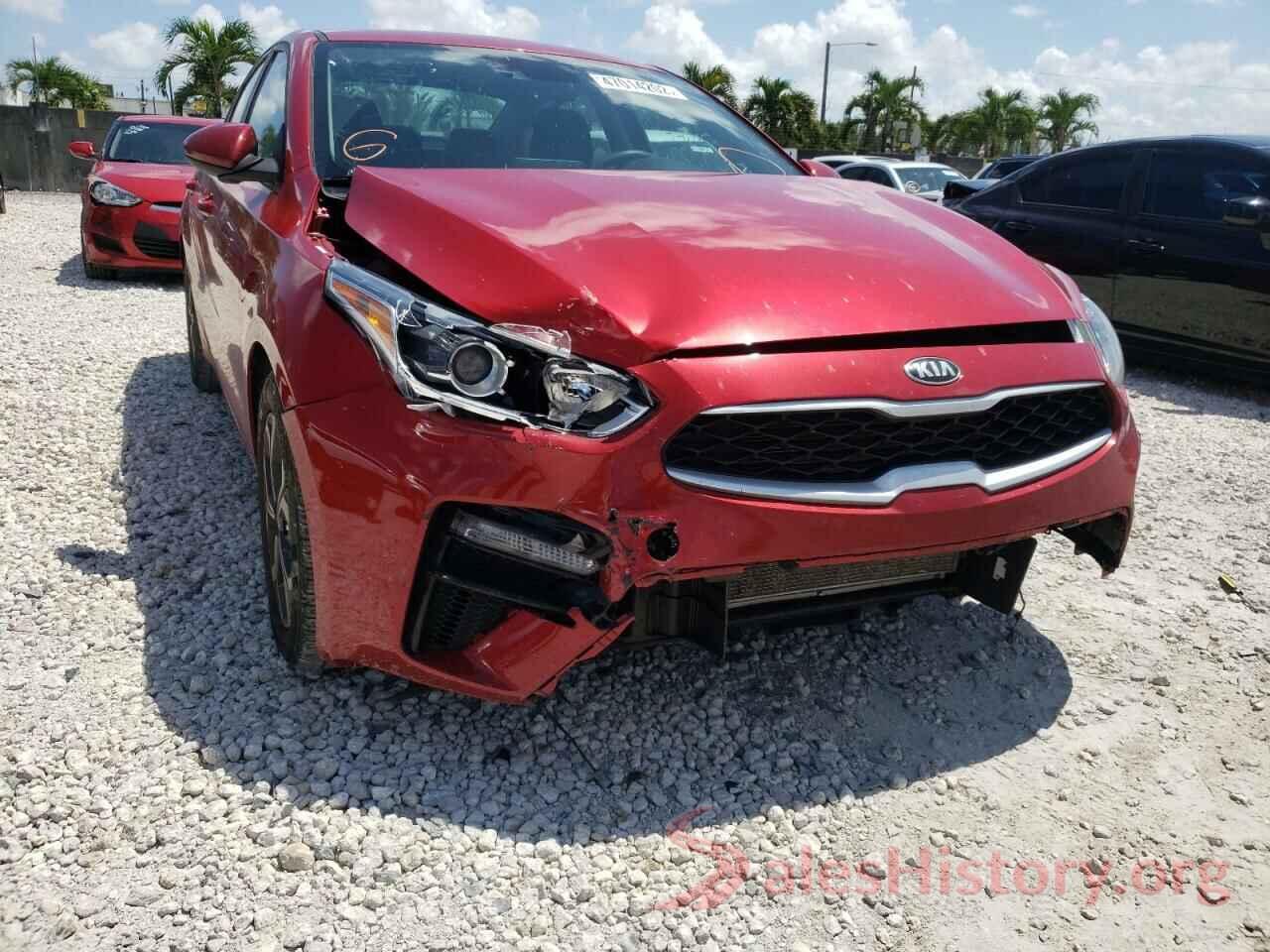 3KPF24AD2LE256858 2020 KIA FORTE