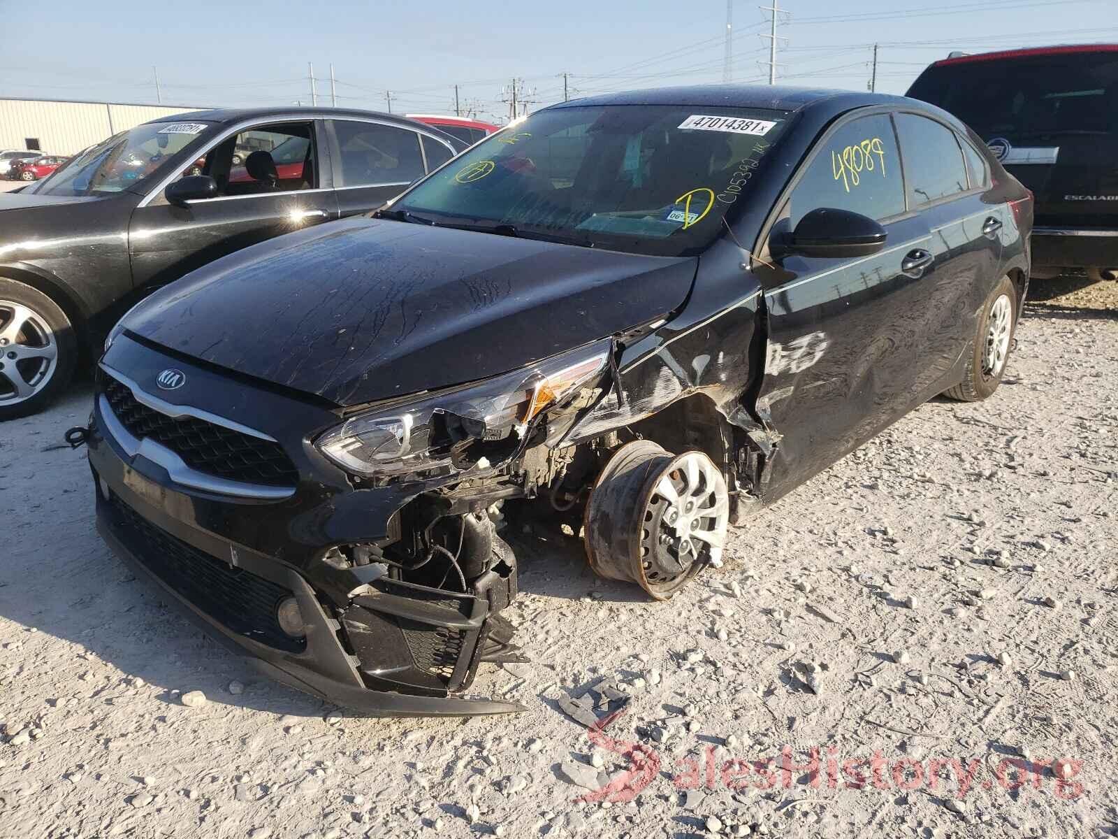 3KPF24AD8KE095639 2019 KIA FORTE