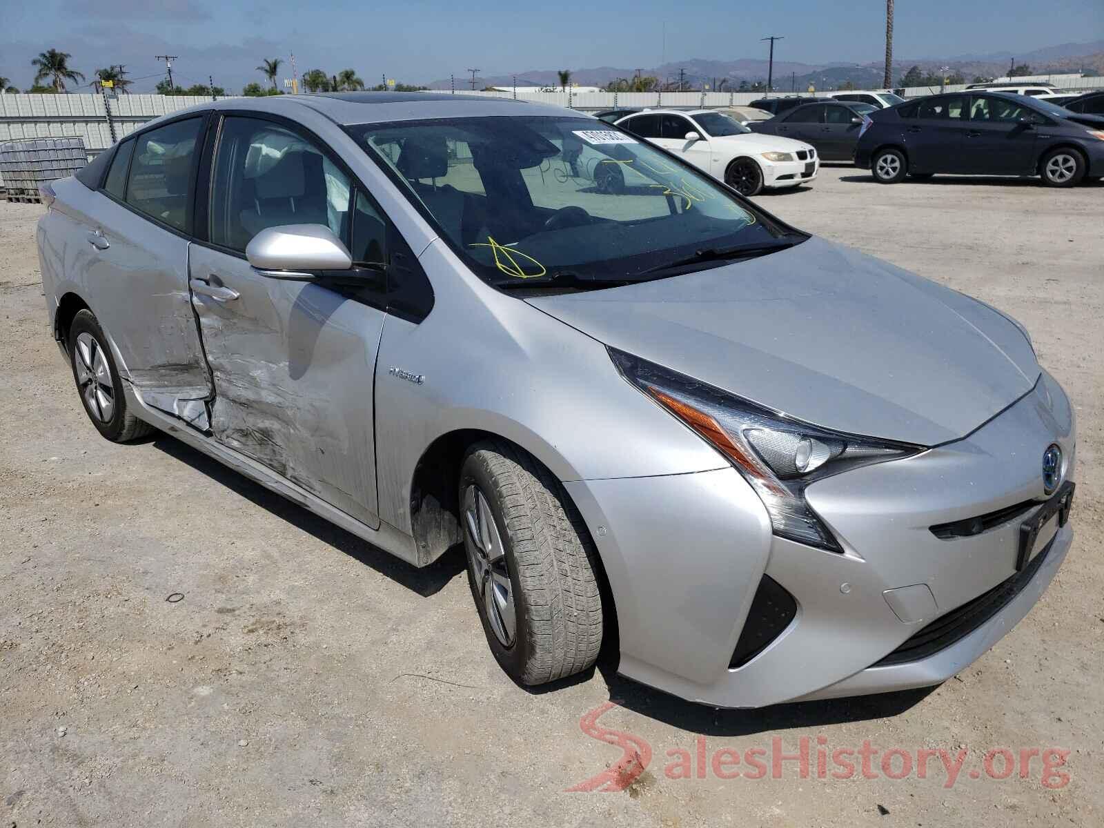 JTDKARFU2H3534132 2017 TOYOTA PRIUS