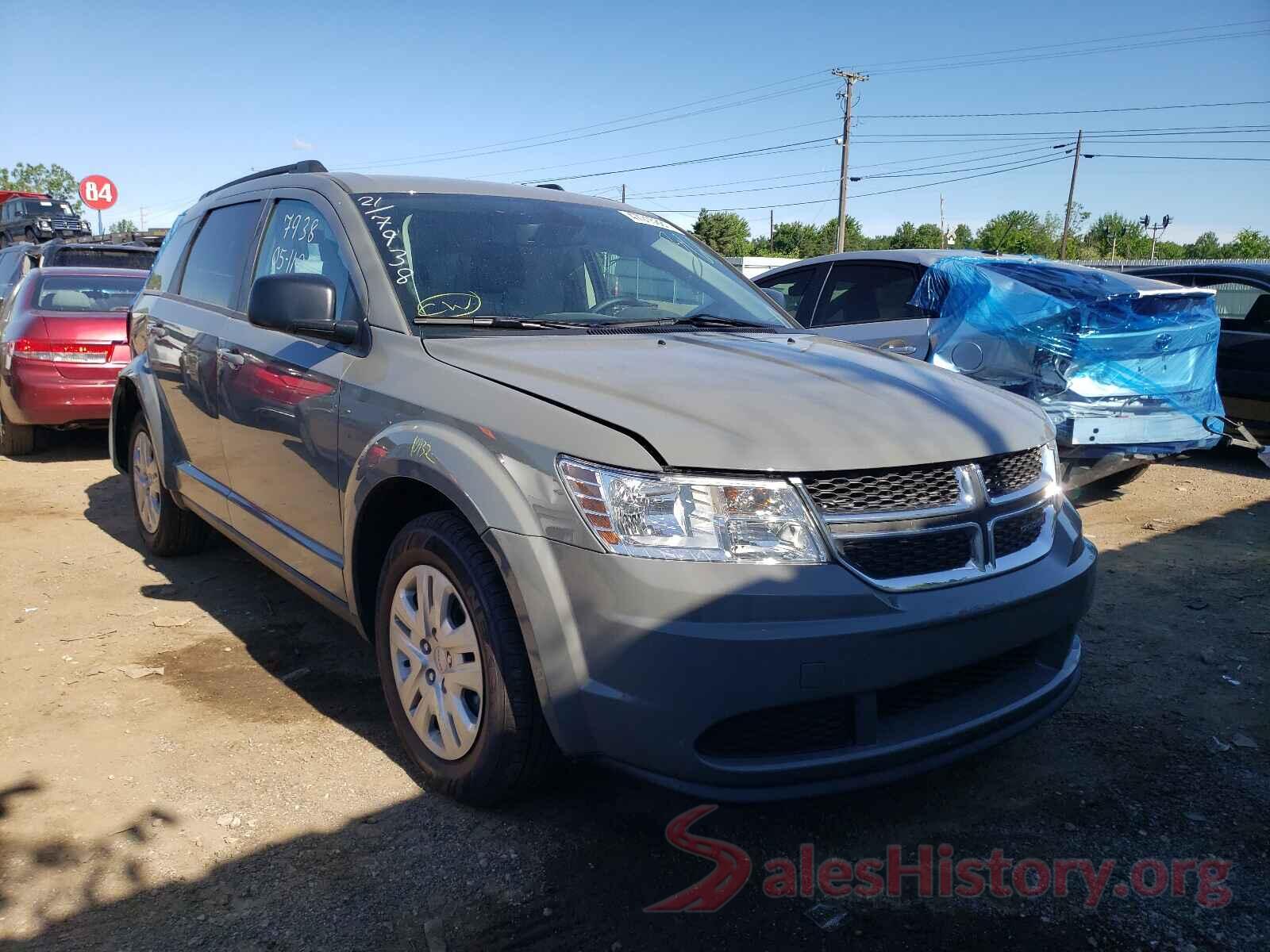 3C4PDCABXLT280893 2020 DODGE JOURNEY