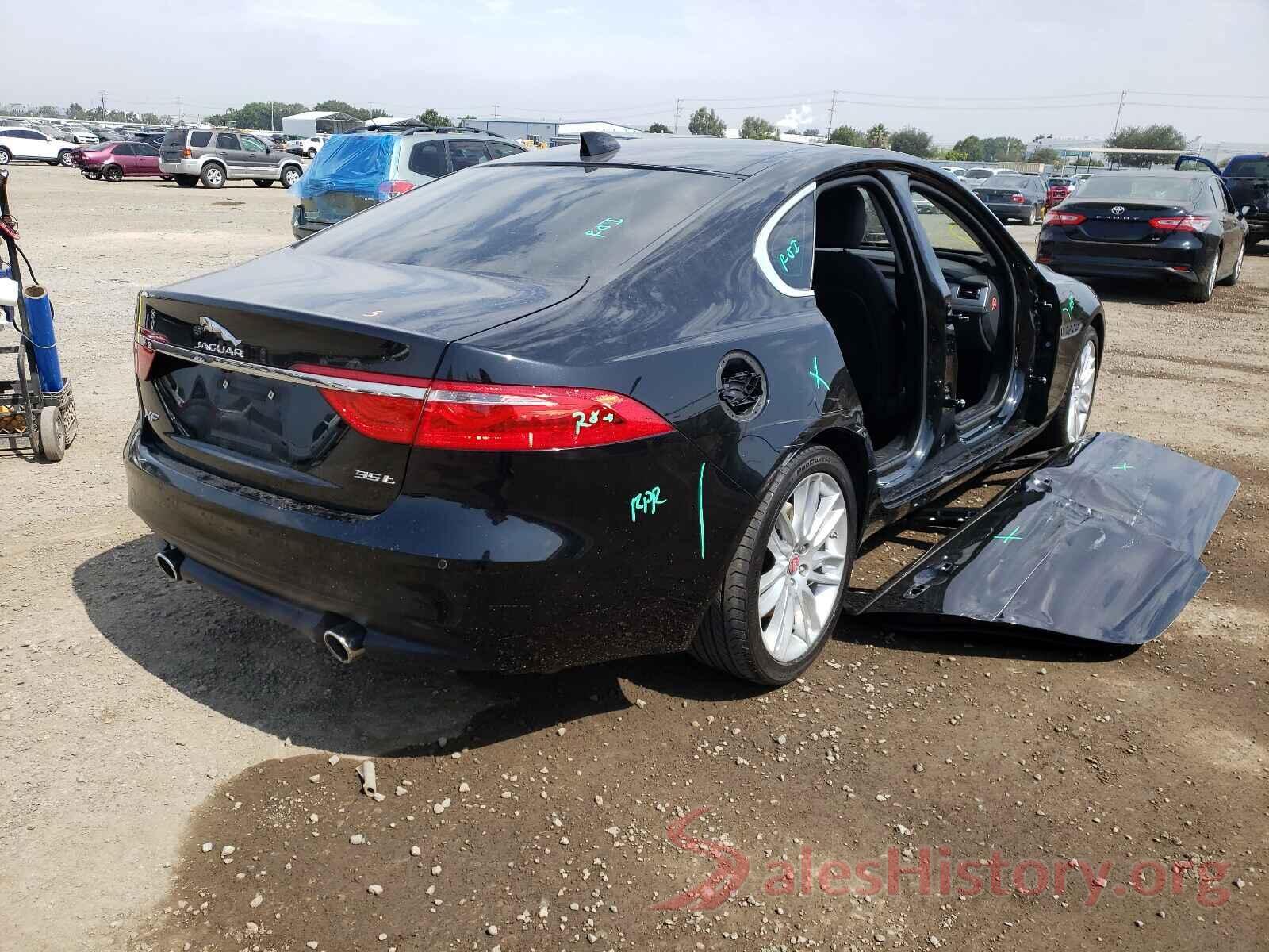 SAJBE4BV9GCY08755 2016 JAGUAR XF