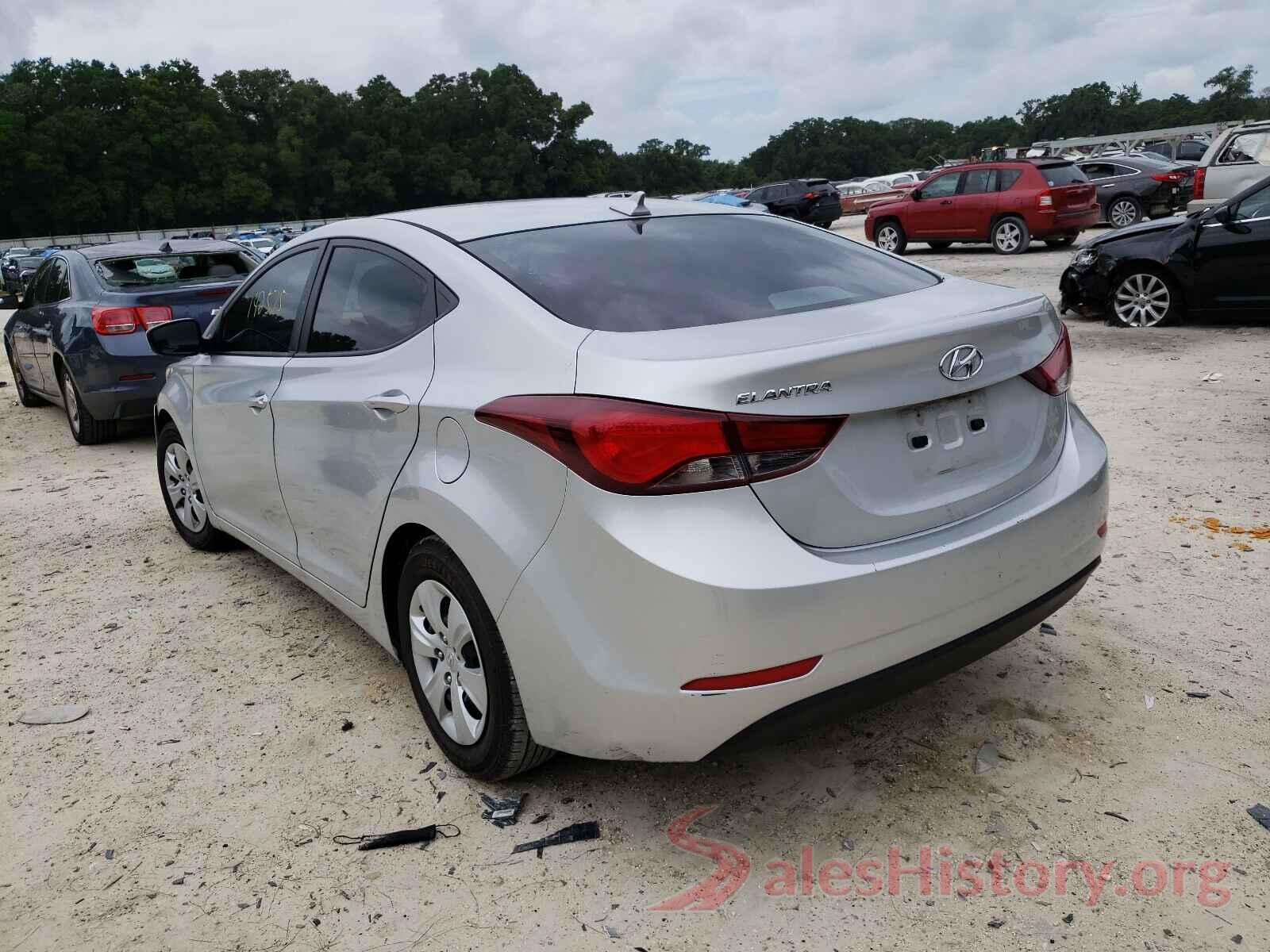 5NPDH4AE5GH752706 2016 HYUNDAI ELANTRA