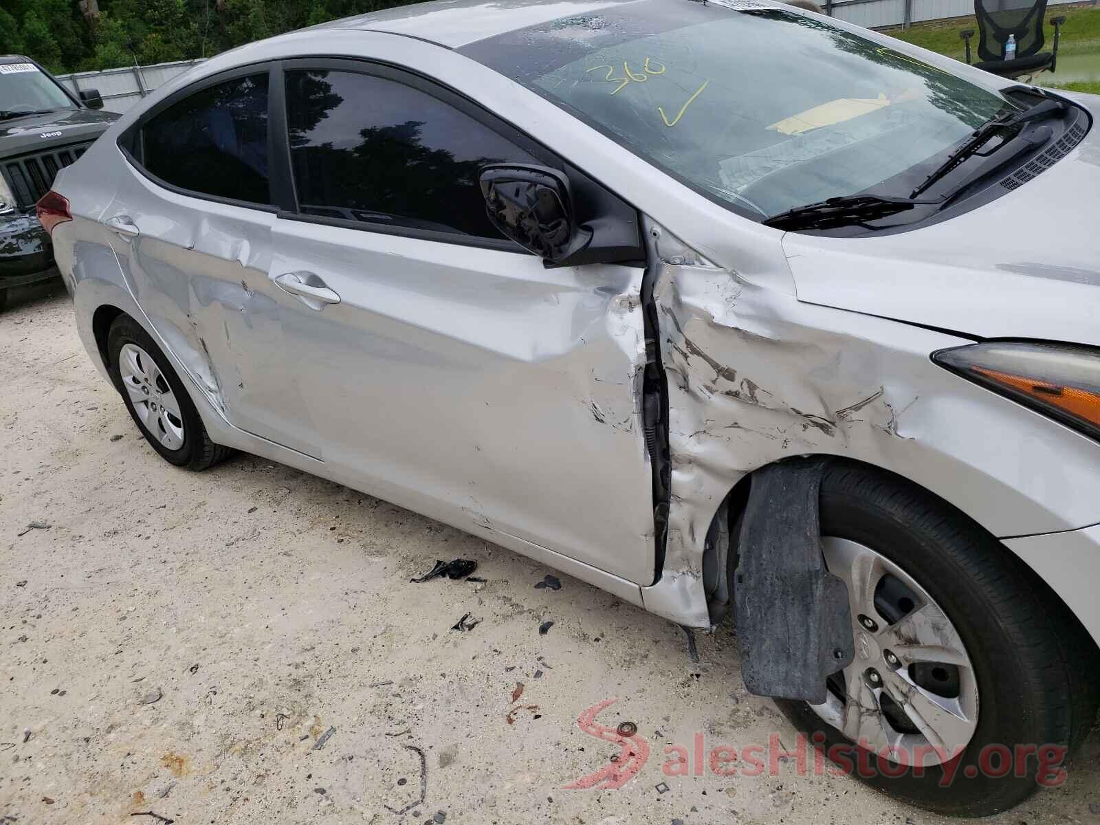 5NPDH4AE5GH752706 2016 HYUNDAI ELANTRA