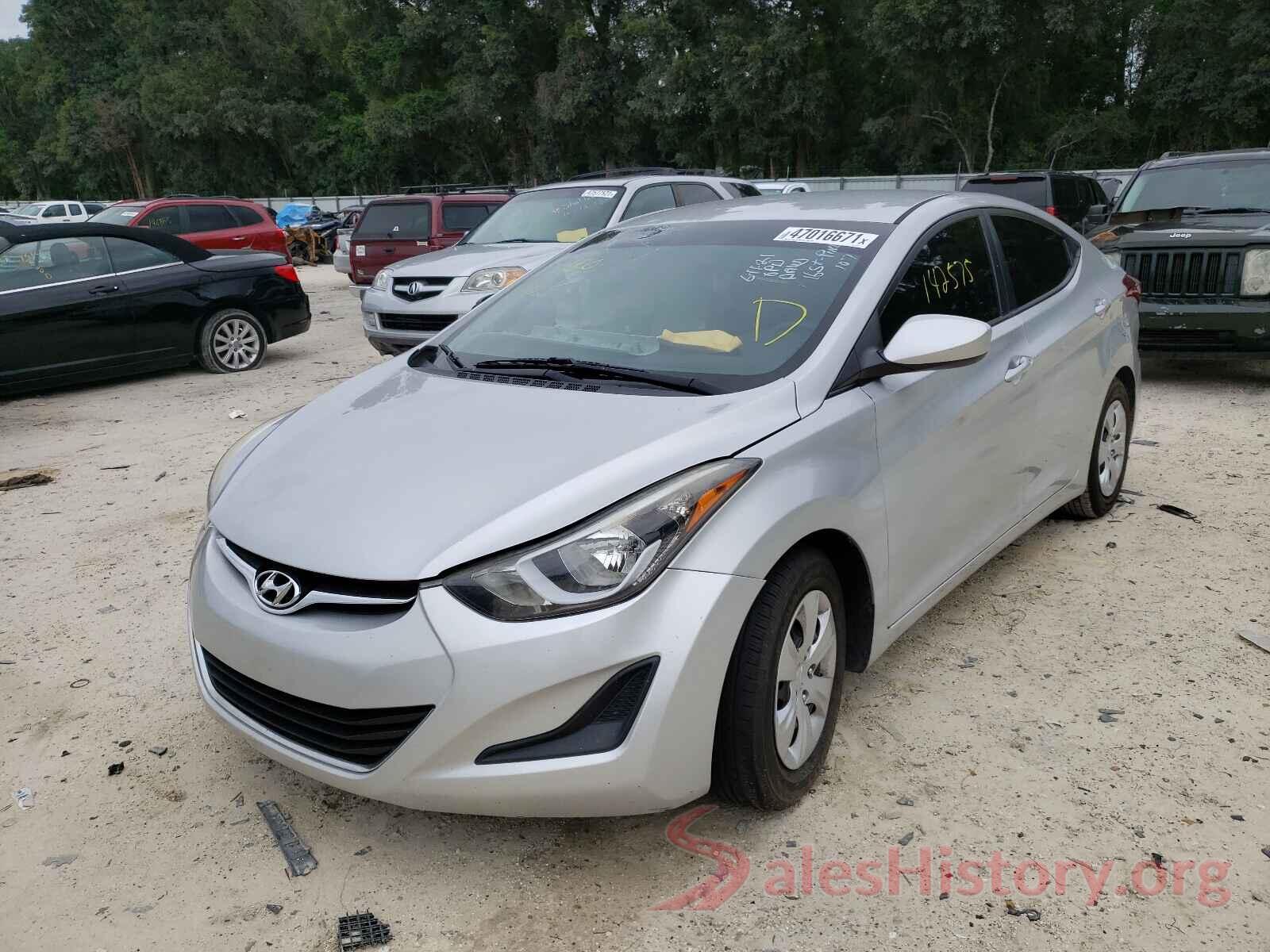 5NPDH4AE5GH752706 2016 HYUNDAI ELANTRA