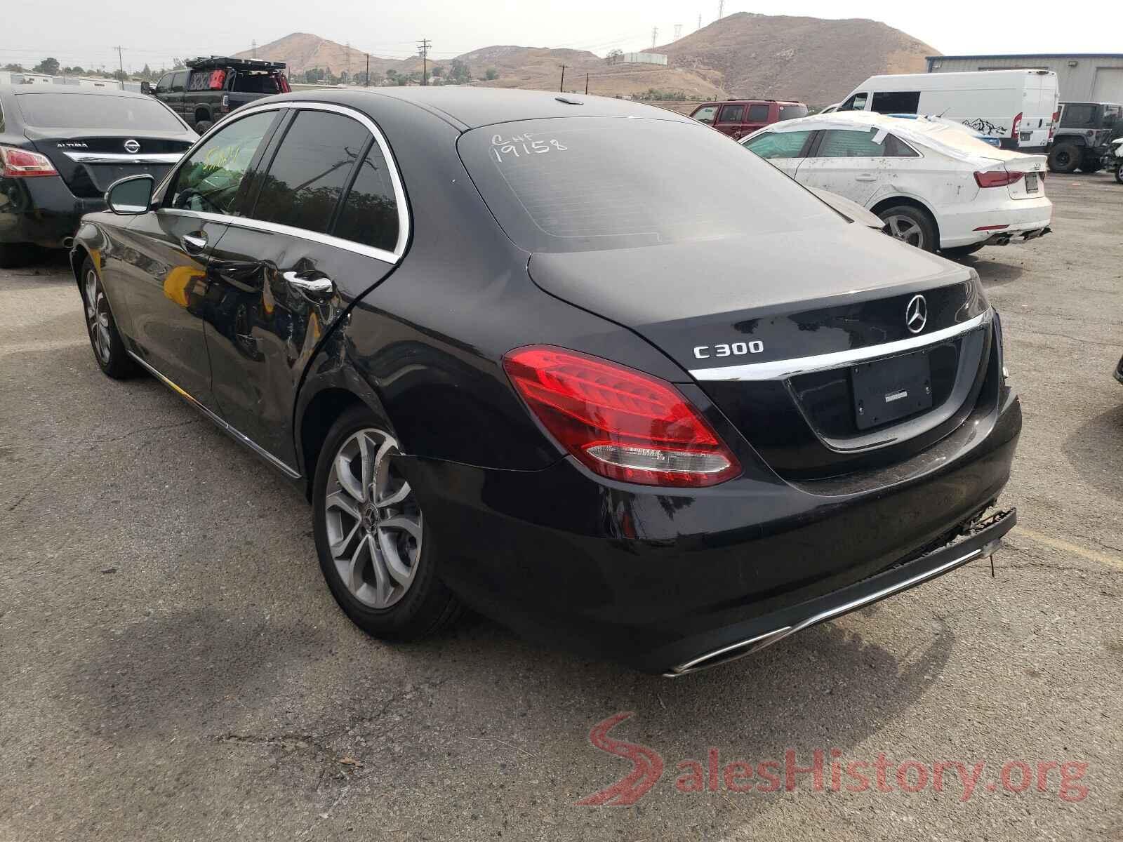 55SWF4JB4JU261956 2018 MERCEDES-BENZ C-CLASS