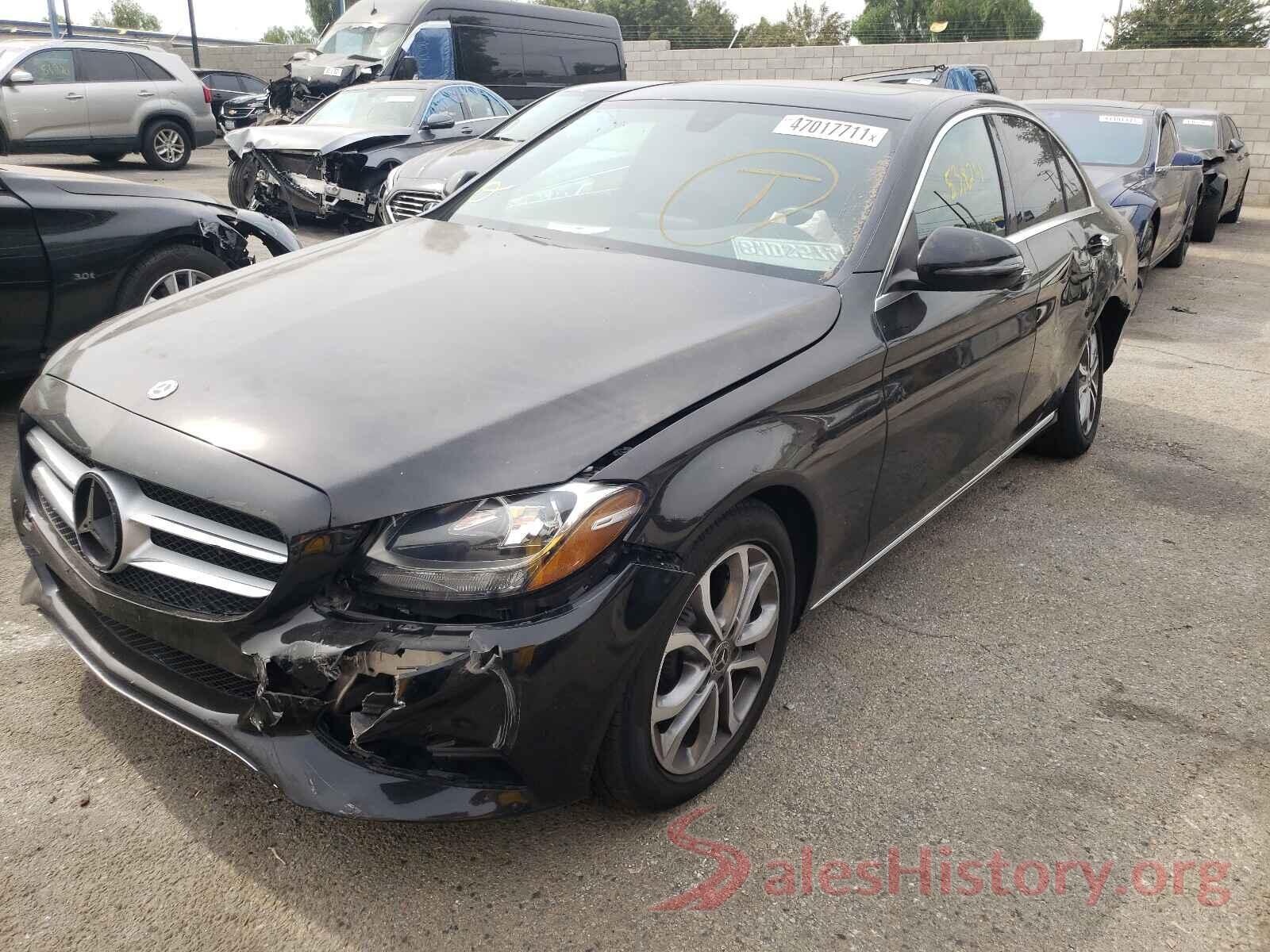 55SWF4JB4JU261956 2018 MERCEDES-BENZ C-CLASS