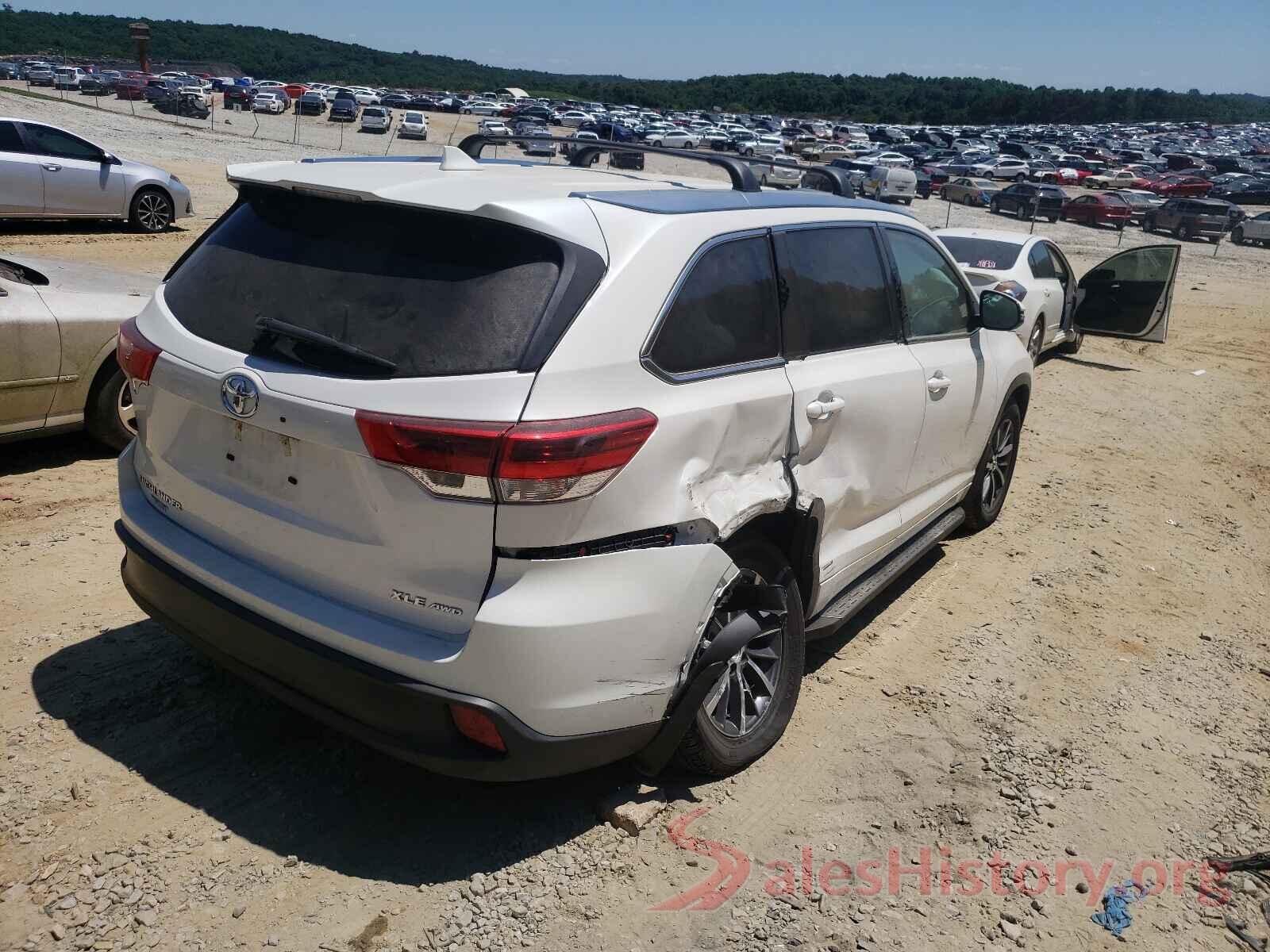 5TDJZRFH8HS480678 2017 TOYOTA HIGHLANDER