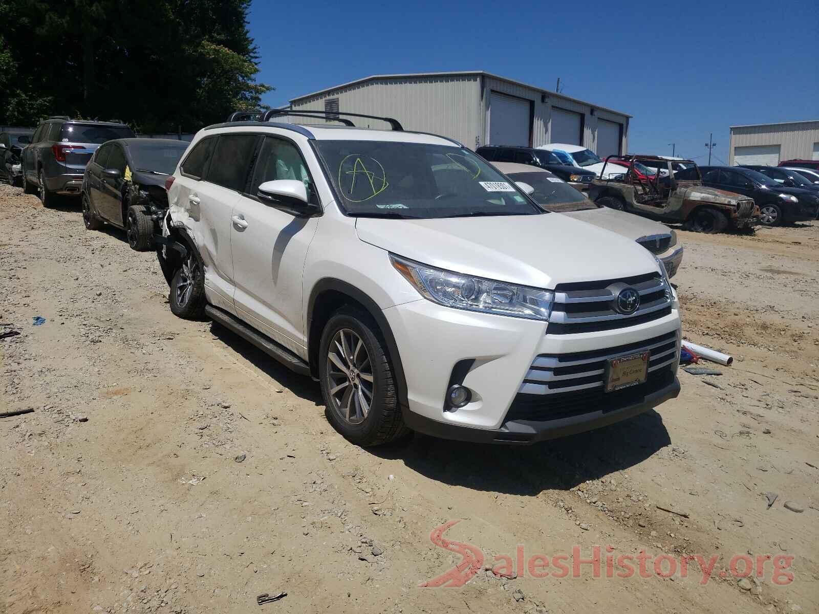 5TDJZRFH8HS480678 2017 TOYOTA HIGHLANDER