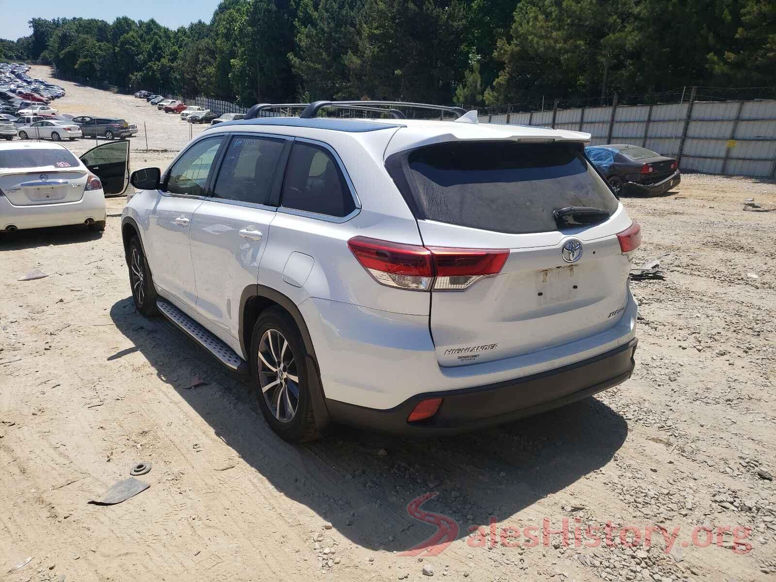 5TDJZRFH8HS480678 2017 TOYOTA HIGHLANDER