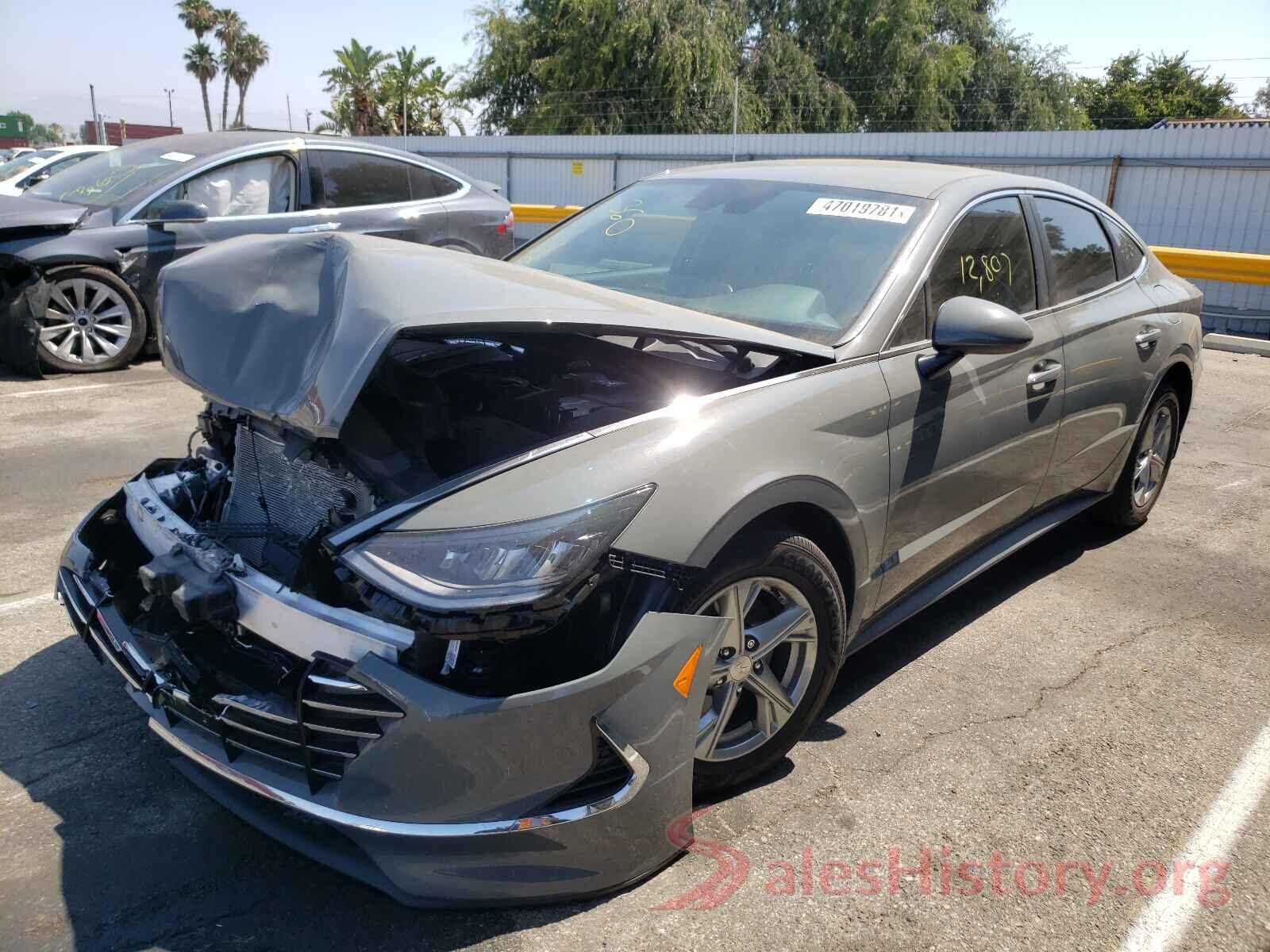 5NPEG4JA2MH075680 2021 HYUNDAI SONATA