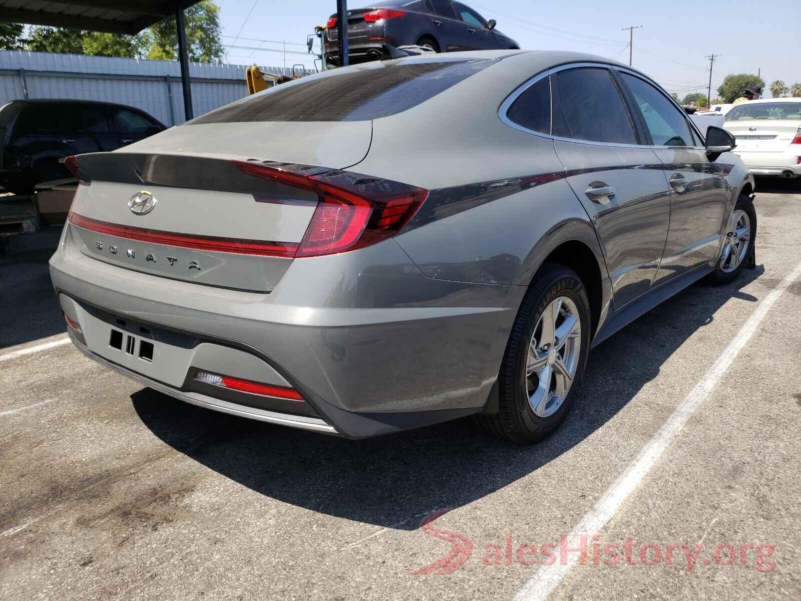 5NPEG4JA2MH075680 2021 HYUNDAI SONATA