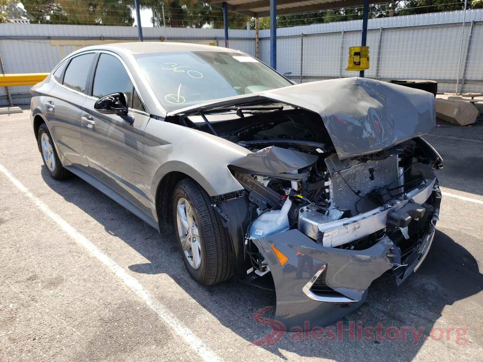 5NPEG4JA2MH075680 2021 HYUNDAI SONATA