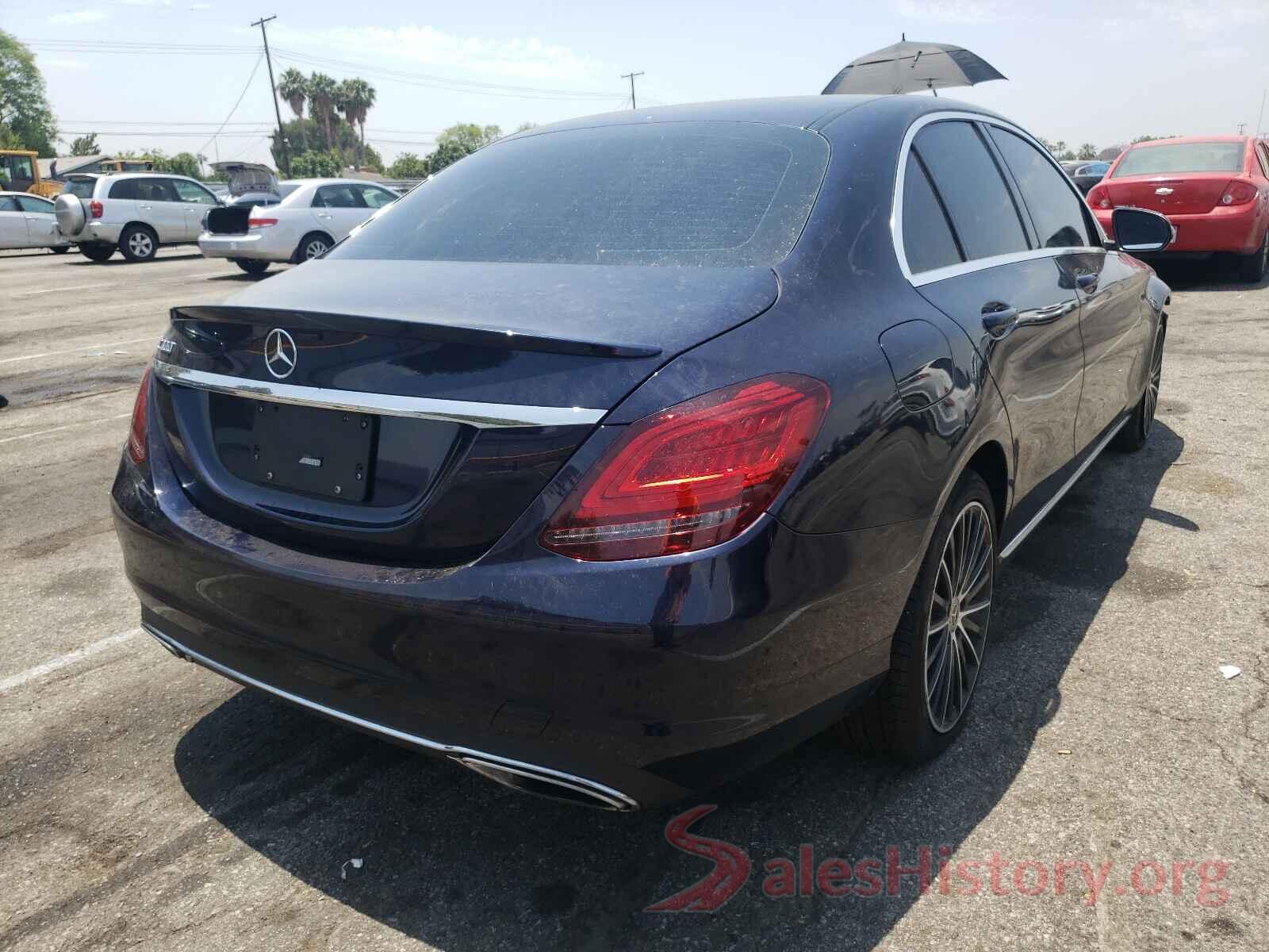 55SWF8DB3KU288389 2019 MERCEDES-BENZ C CLASS