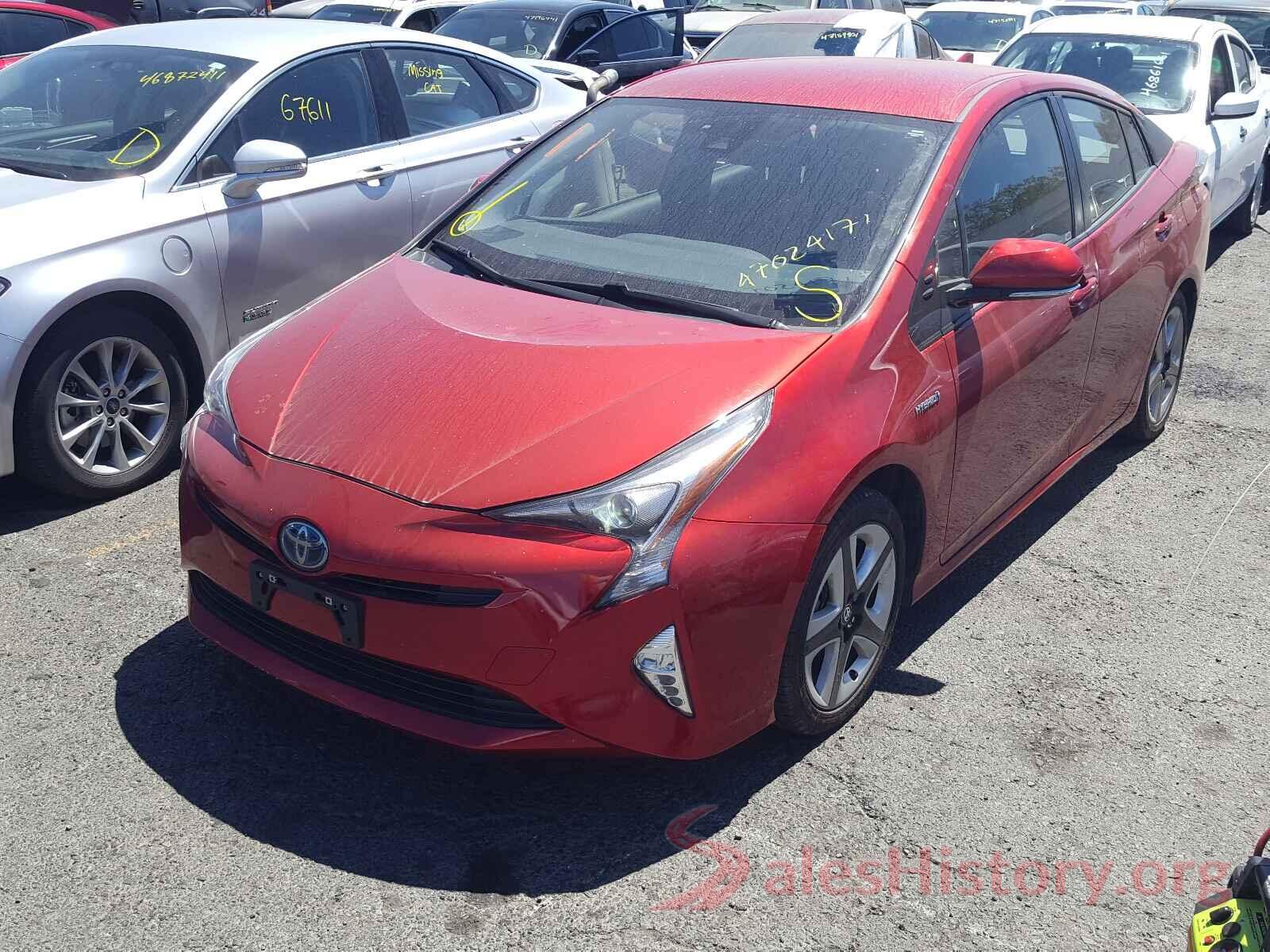 JTDKARFU8G3517950 2016 TOYOTA PRIUS