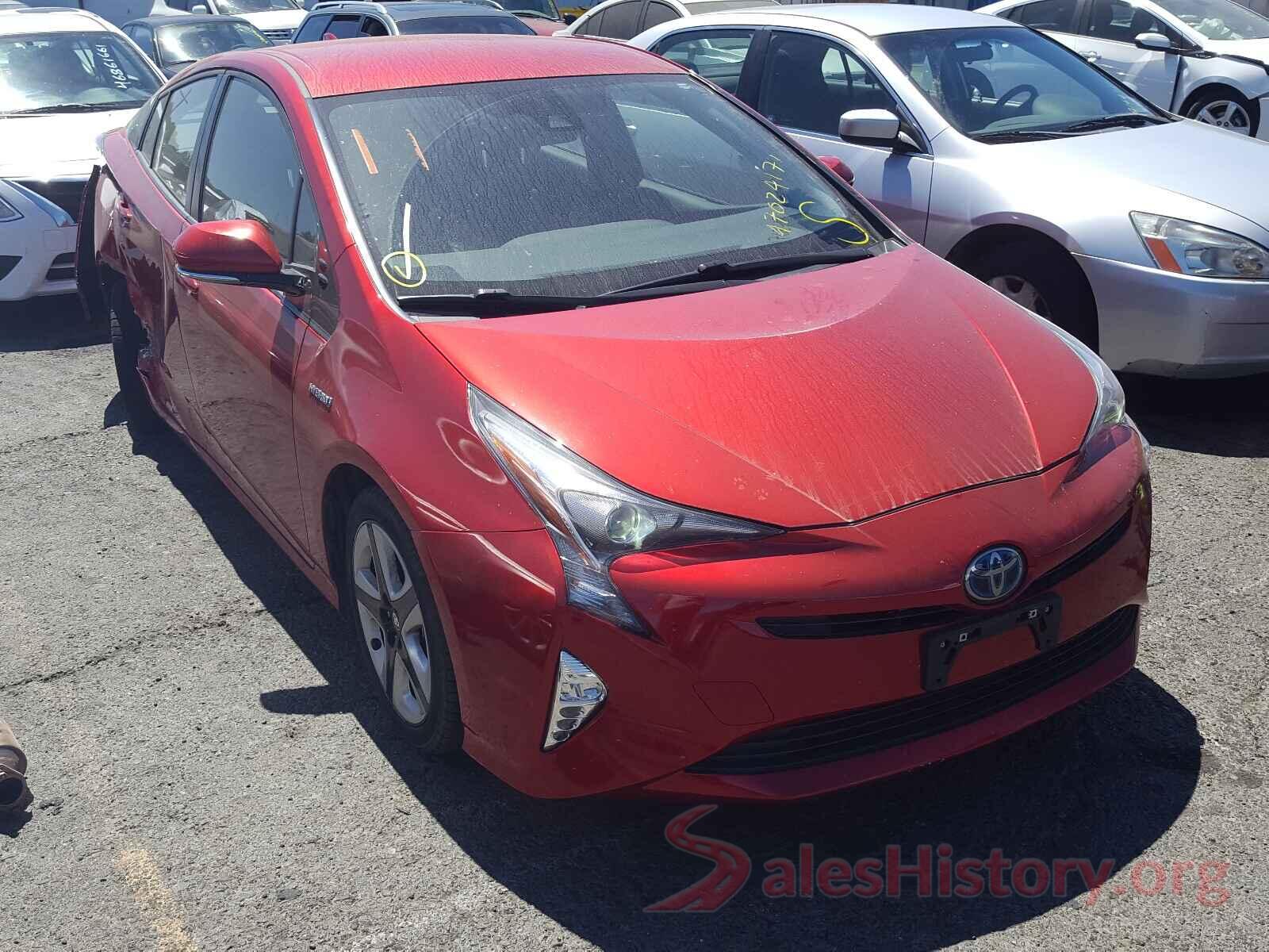 JTDKARFU8G3517950 2016 TOYOTA PRIUS