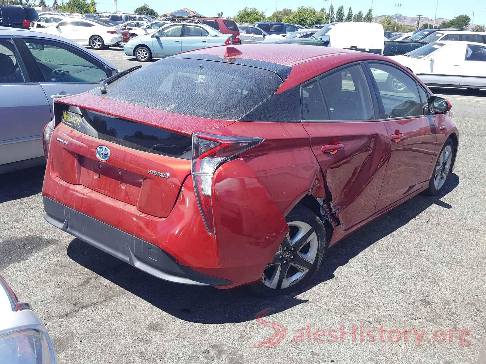 JTDKARFU8G3517950 2016 TOYOTA PRIUS