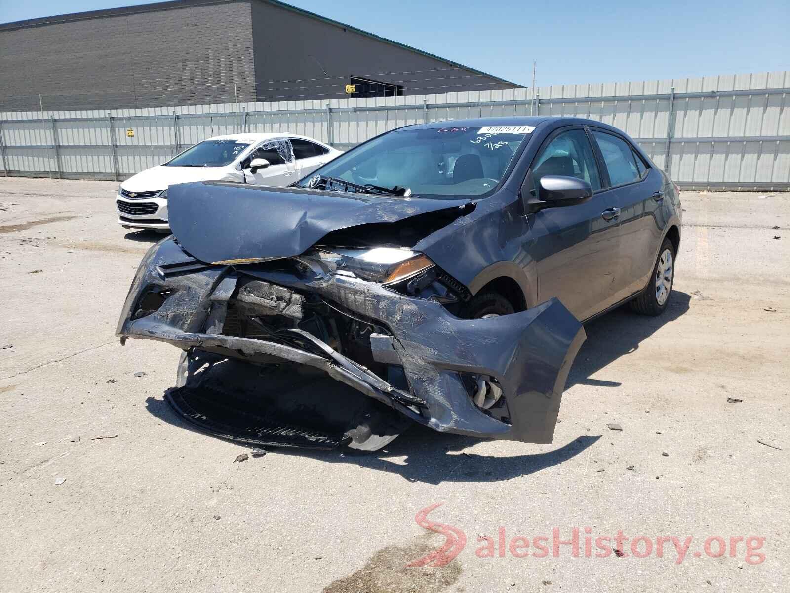 5YFBURHE0GP496306 2016 TOYOTA COROLLA