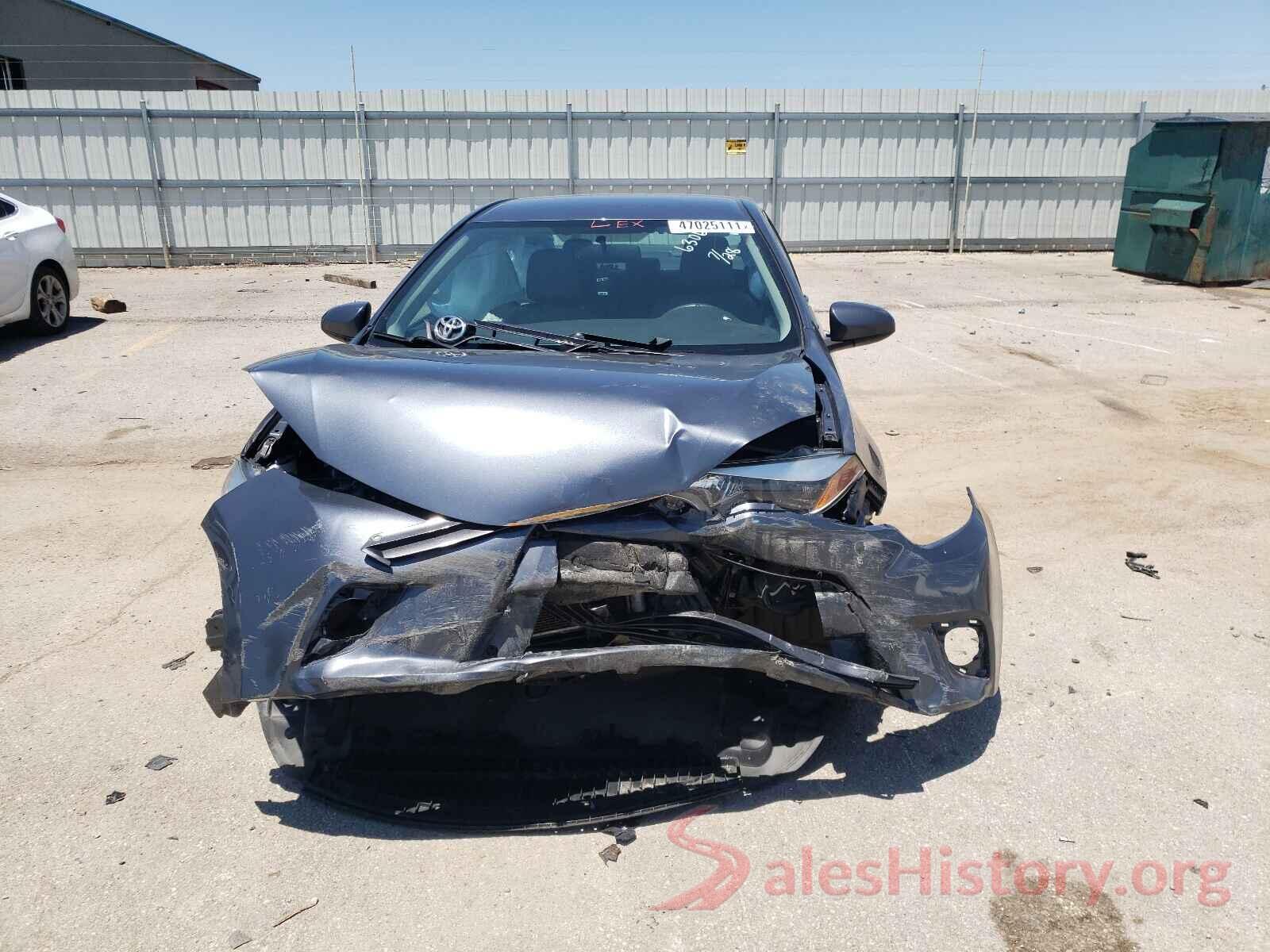 5YFBURHE0GP496306 2016 TOYOTA COROLLA