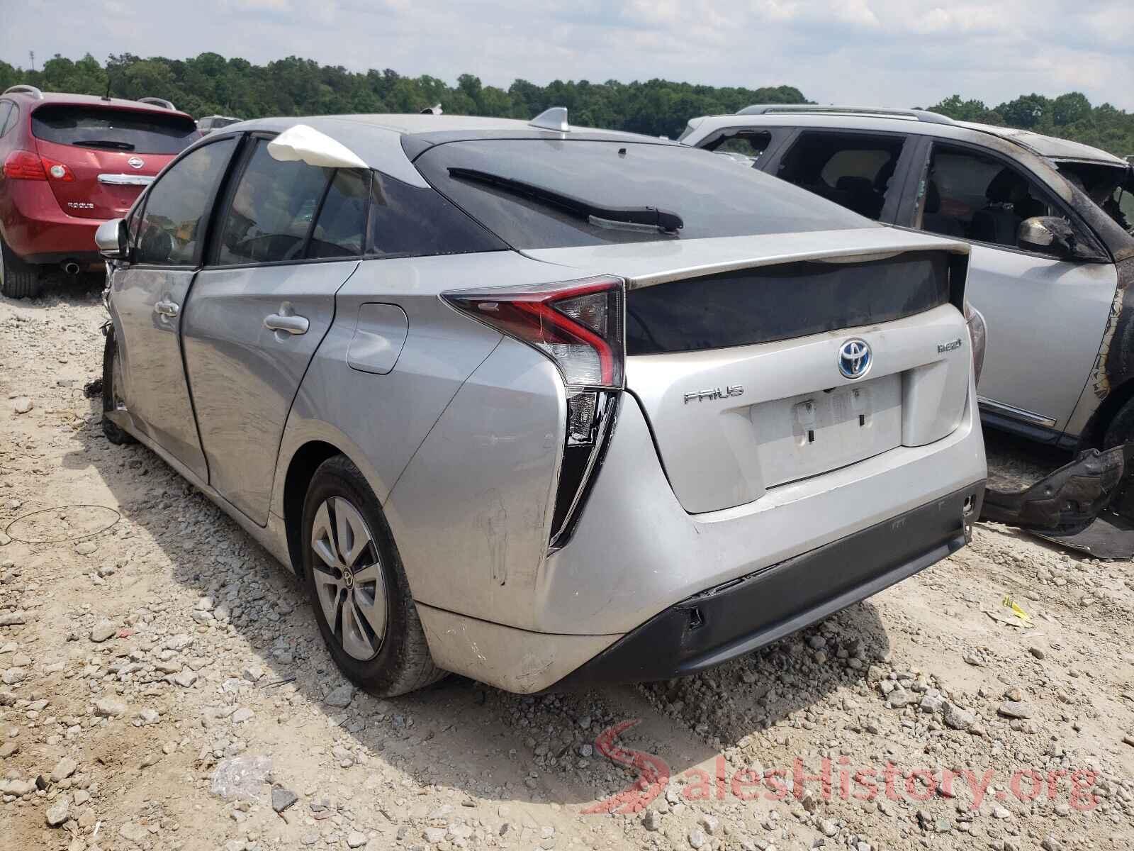 JTDKARFU0G3016146 2016 TOYOTA PRIUS