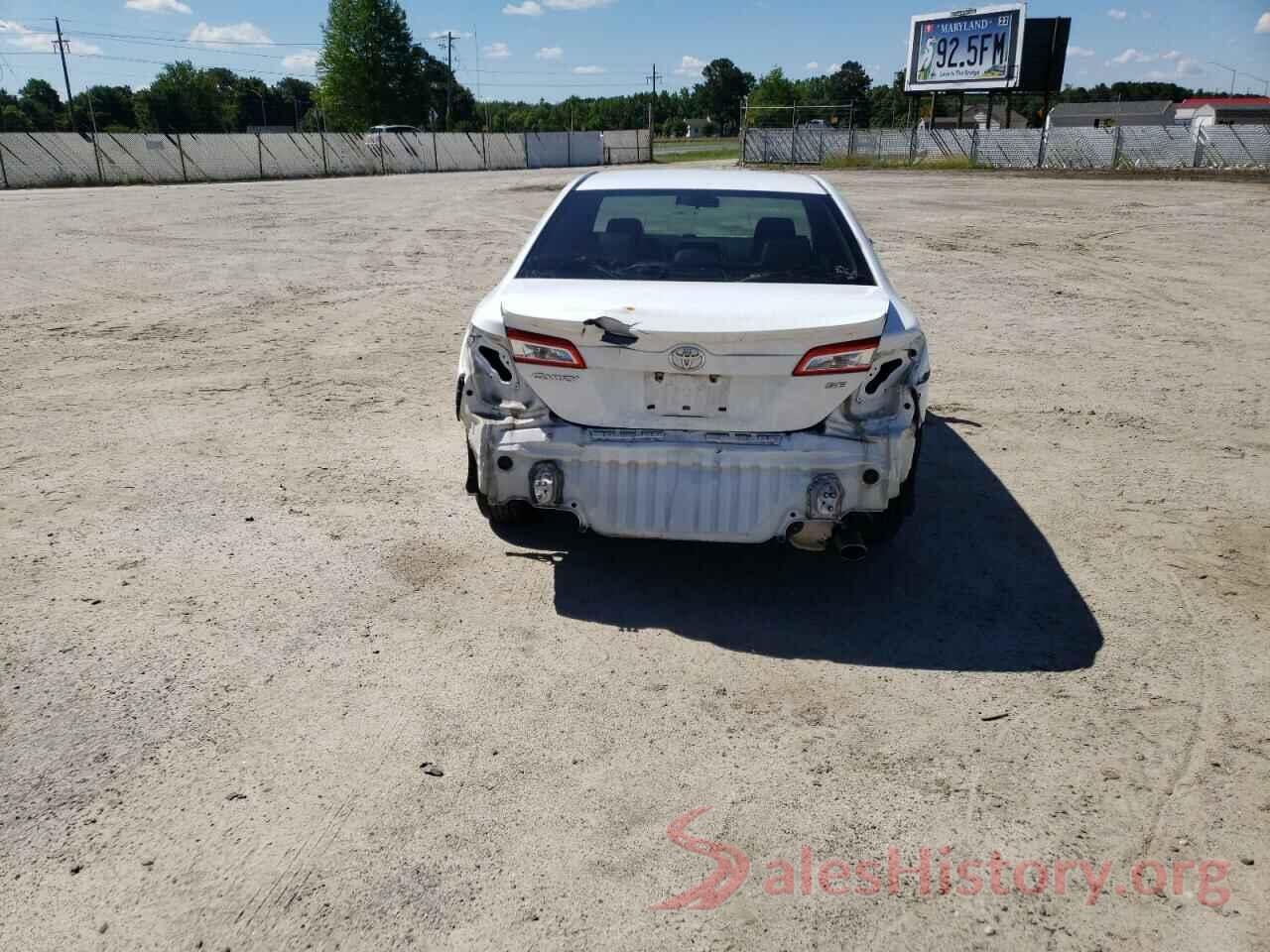 4T1BF1FK6CU106421 2012 TOYOTA CAMRY