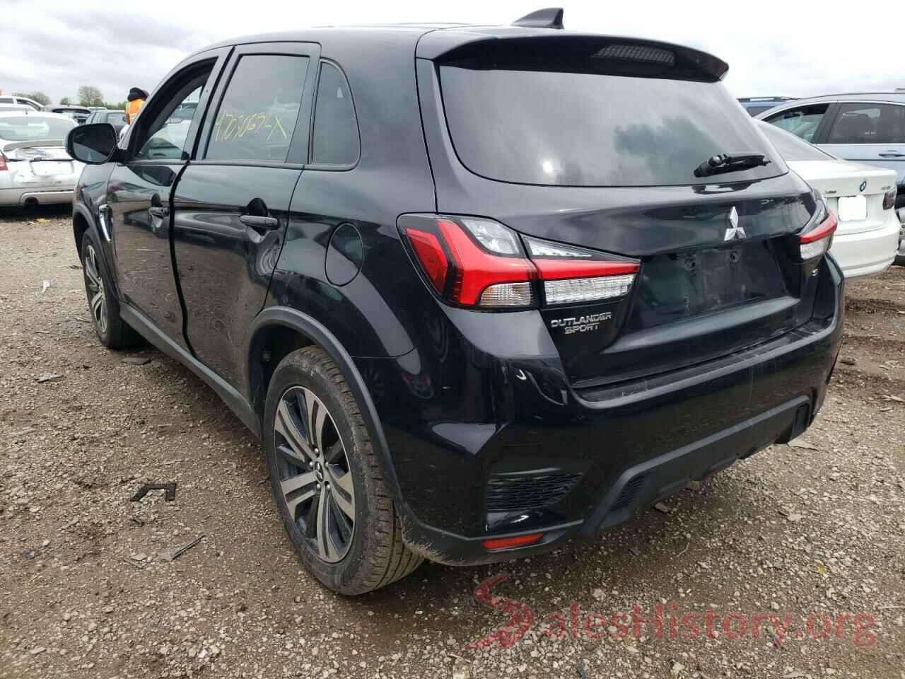 JA4AP4AU3LU030139 2020 MITSUBISHI OUTLANDER