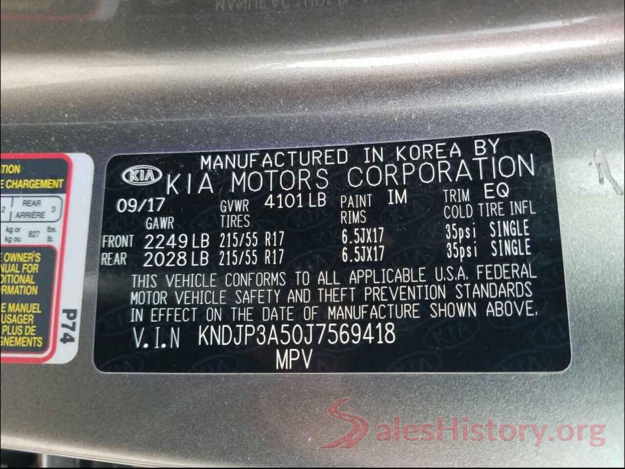 KNDJP3A50J7569418 2018 KIA SOUL