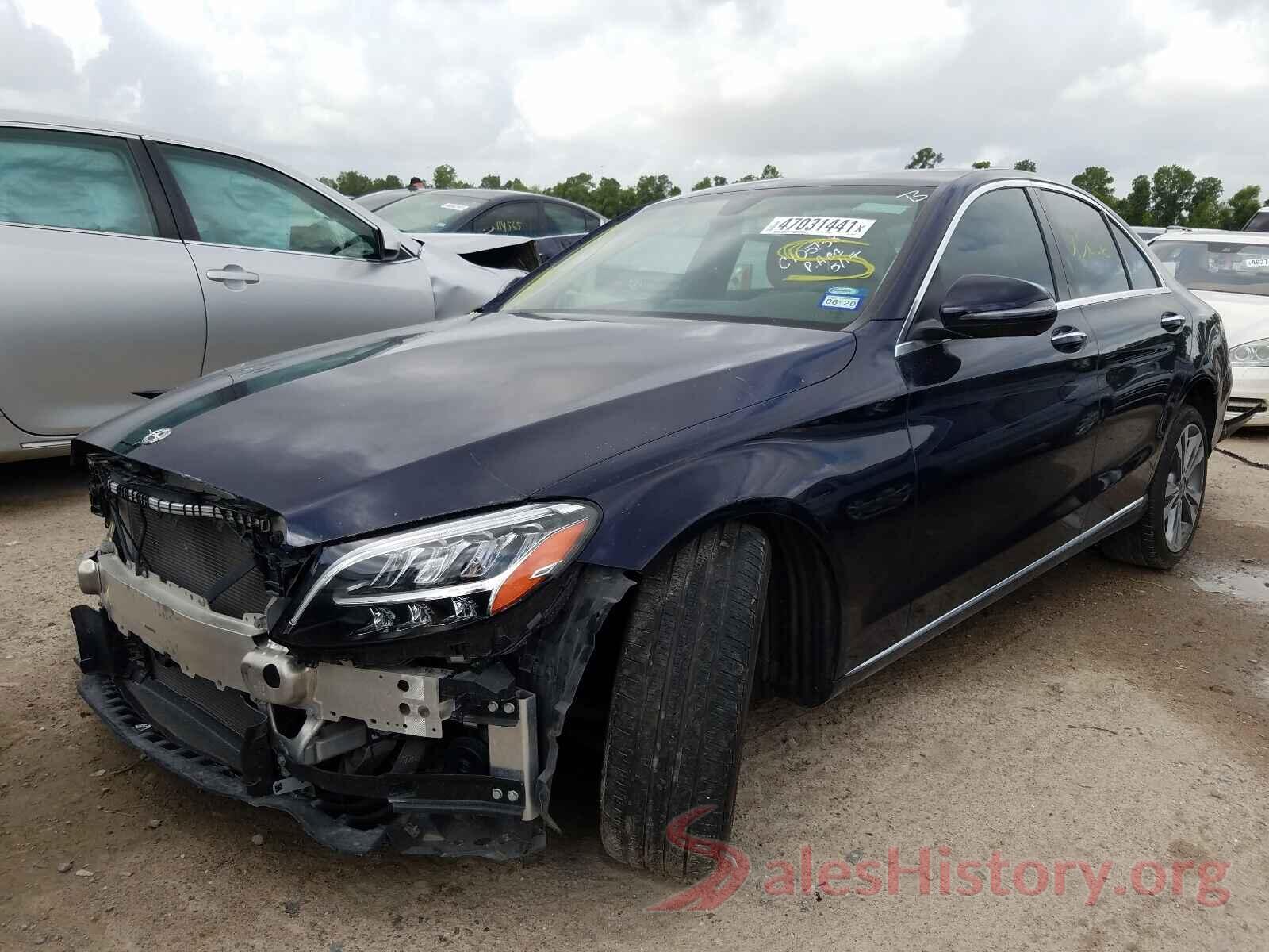 55SWF8DB2KU288920 2019 MERCEDES-BENZ C-CLASS