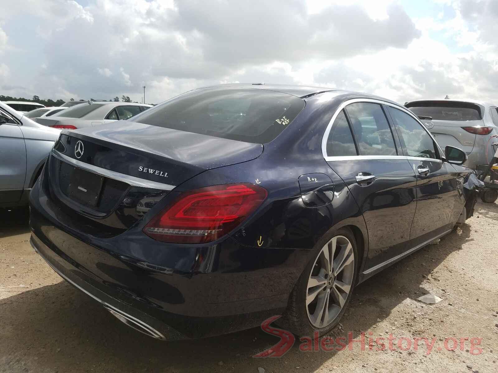 55SWF8DB2KU288920 2019 MERCEDES-BENZ C-CLASS